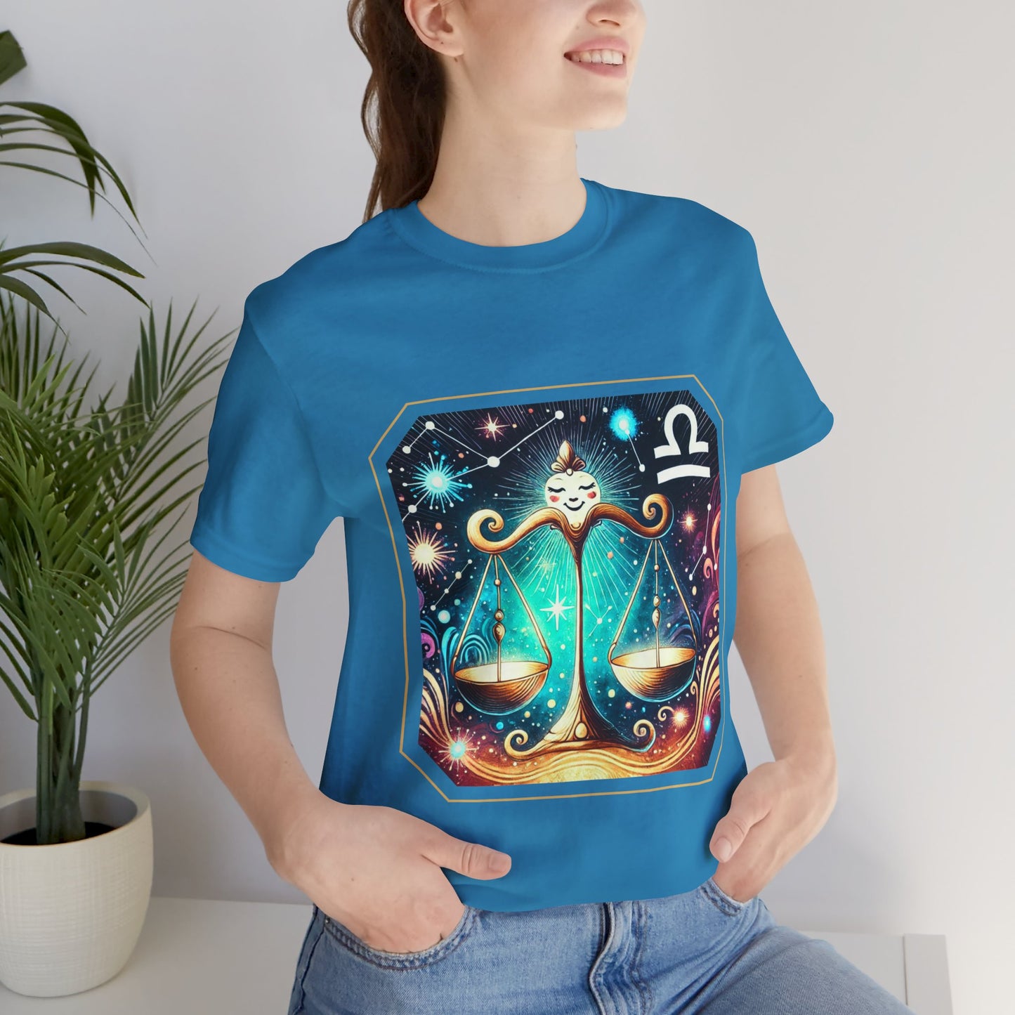 Libra Framed Zodiac Name T-Shirt