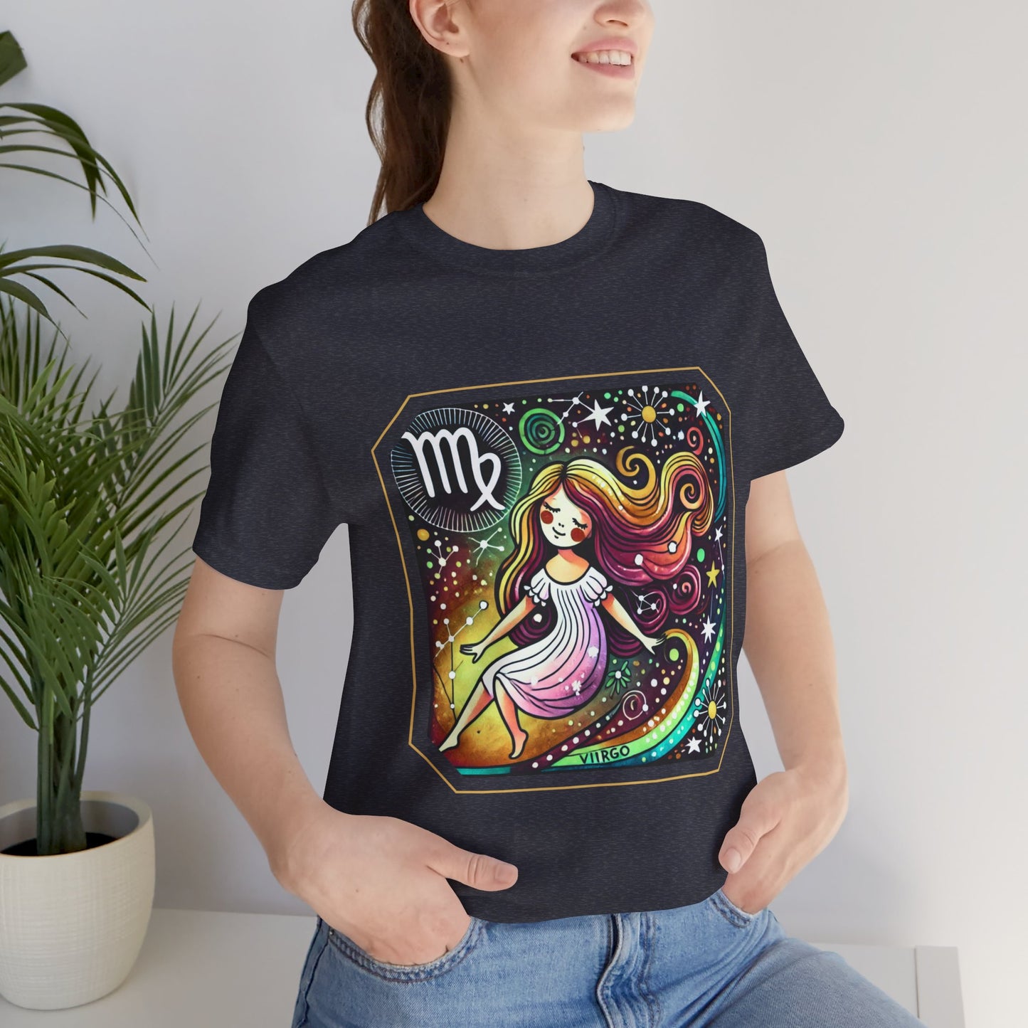 Virgo Framed Zodiac Name T-Shirt