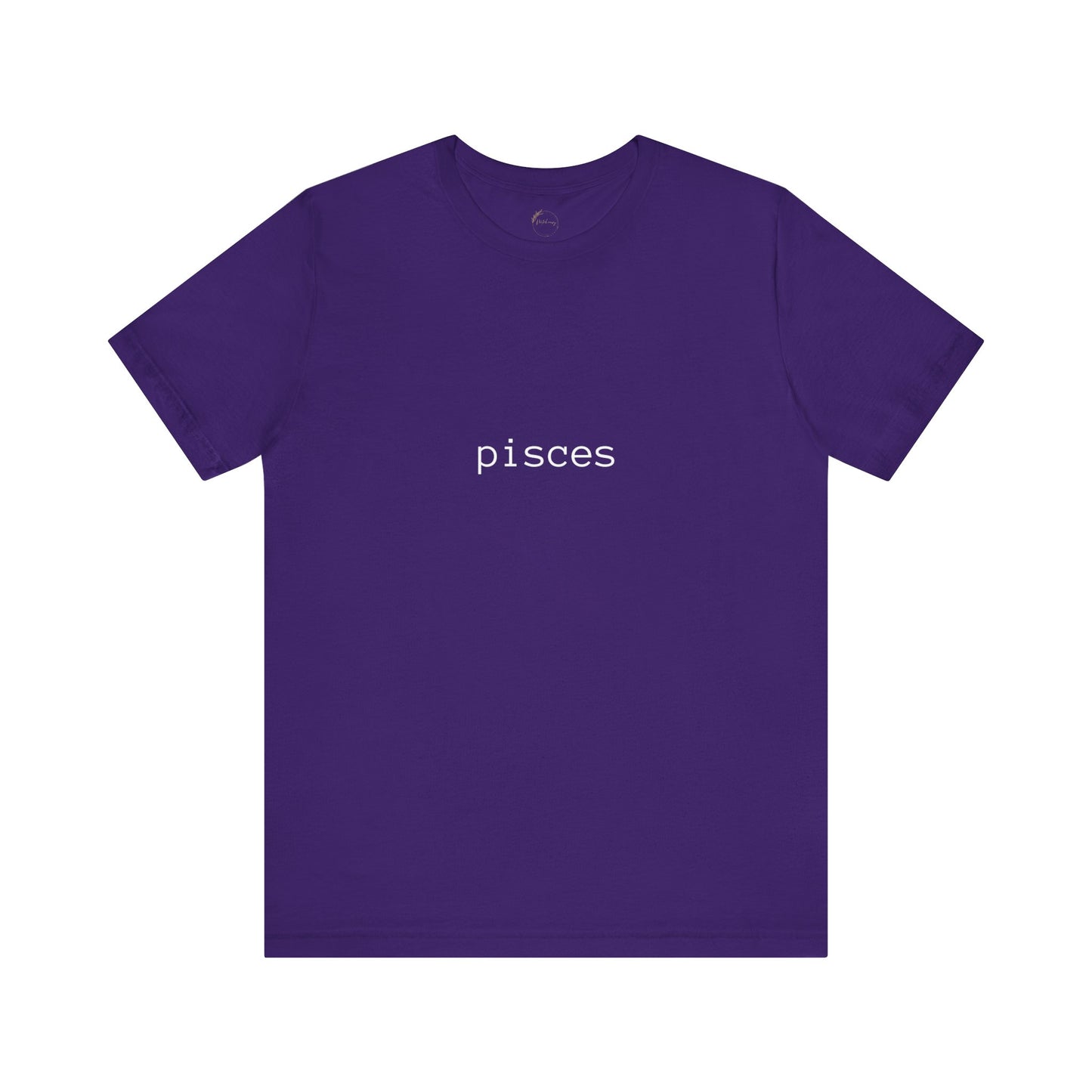 Pisces Typewriter Zodiac Name T-Shirt
