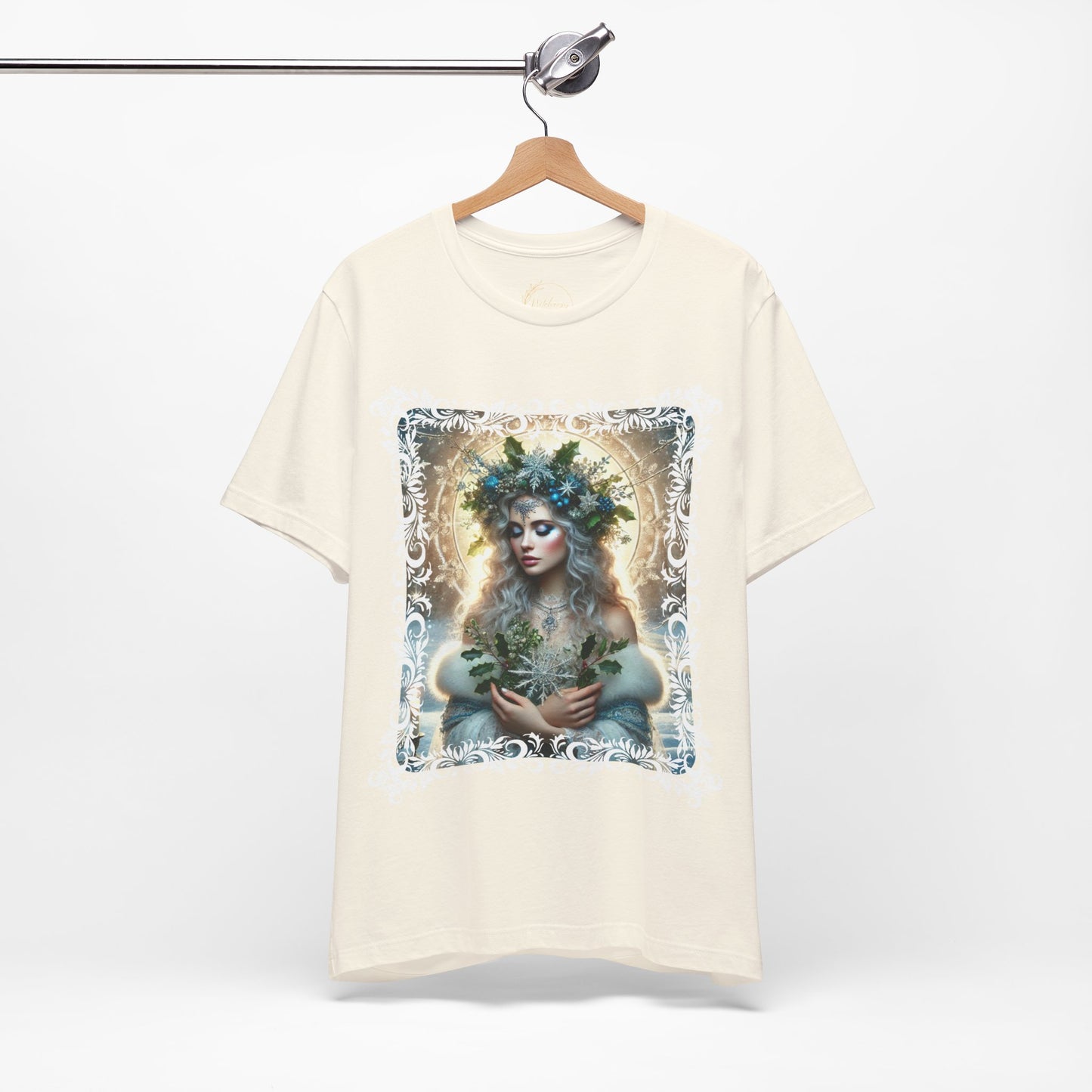 Winter Solstice Goddess Shirt - Mystical Pagan Holiday Design Tee