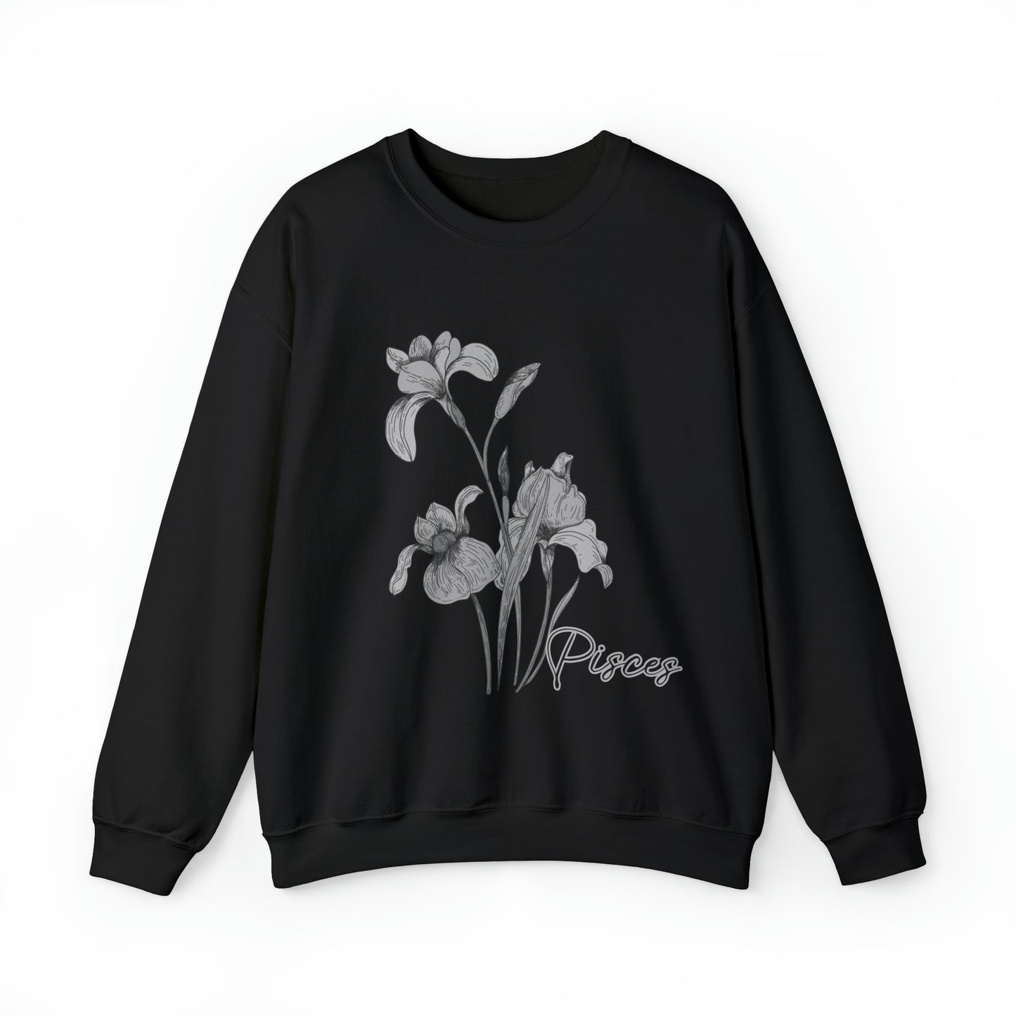 Pisces Iris Unisex Heavy Blend Crewneck Sweatshirt