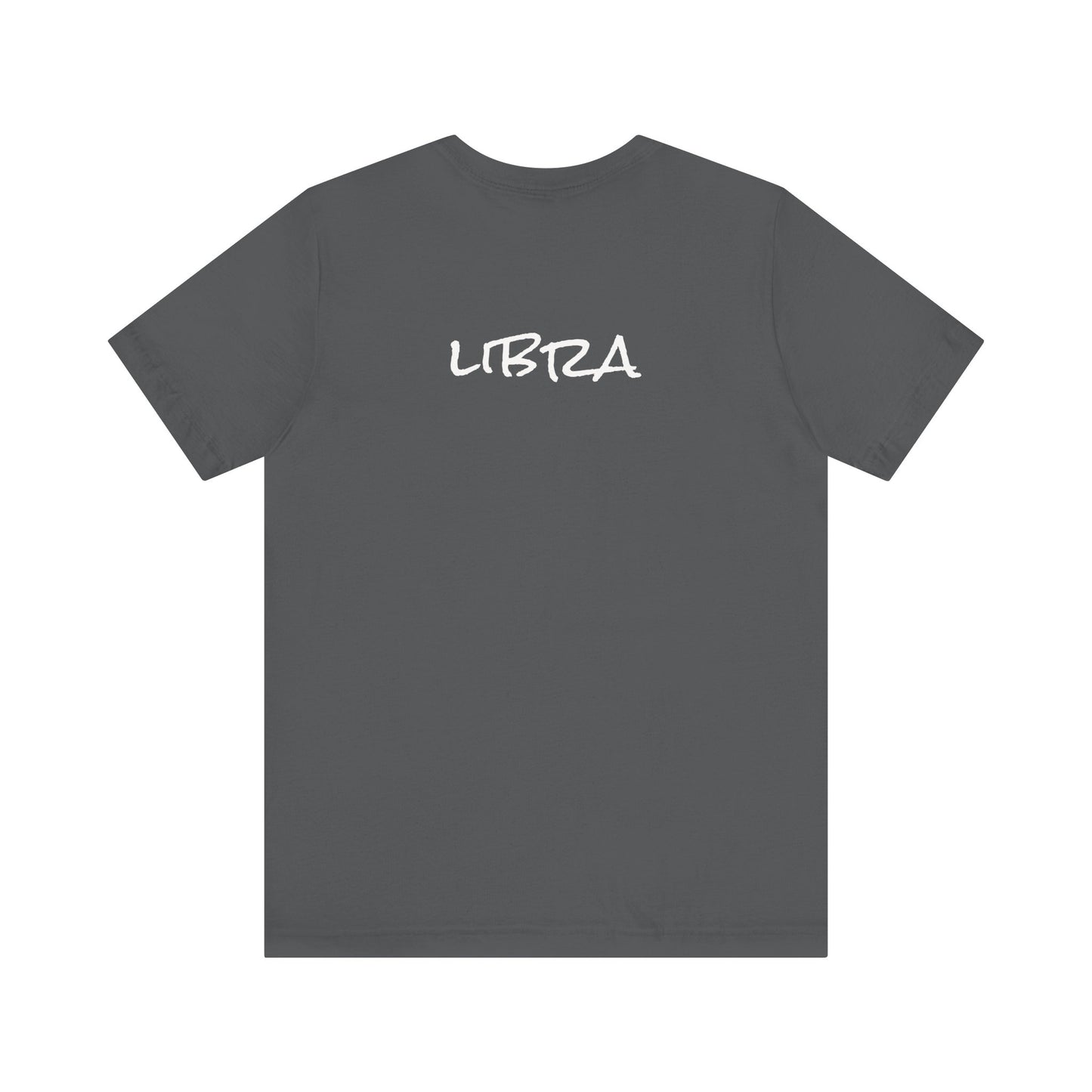 Spooky Libra Zodiac Shirt Haunted House Monster and Scales Dark Astrology Tee for Astrology Lovers Anytime or Halloween Style Distress