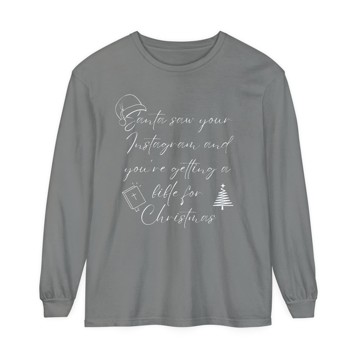 Christmas Bible Unisex Long Sleeve T-Shirt