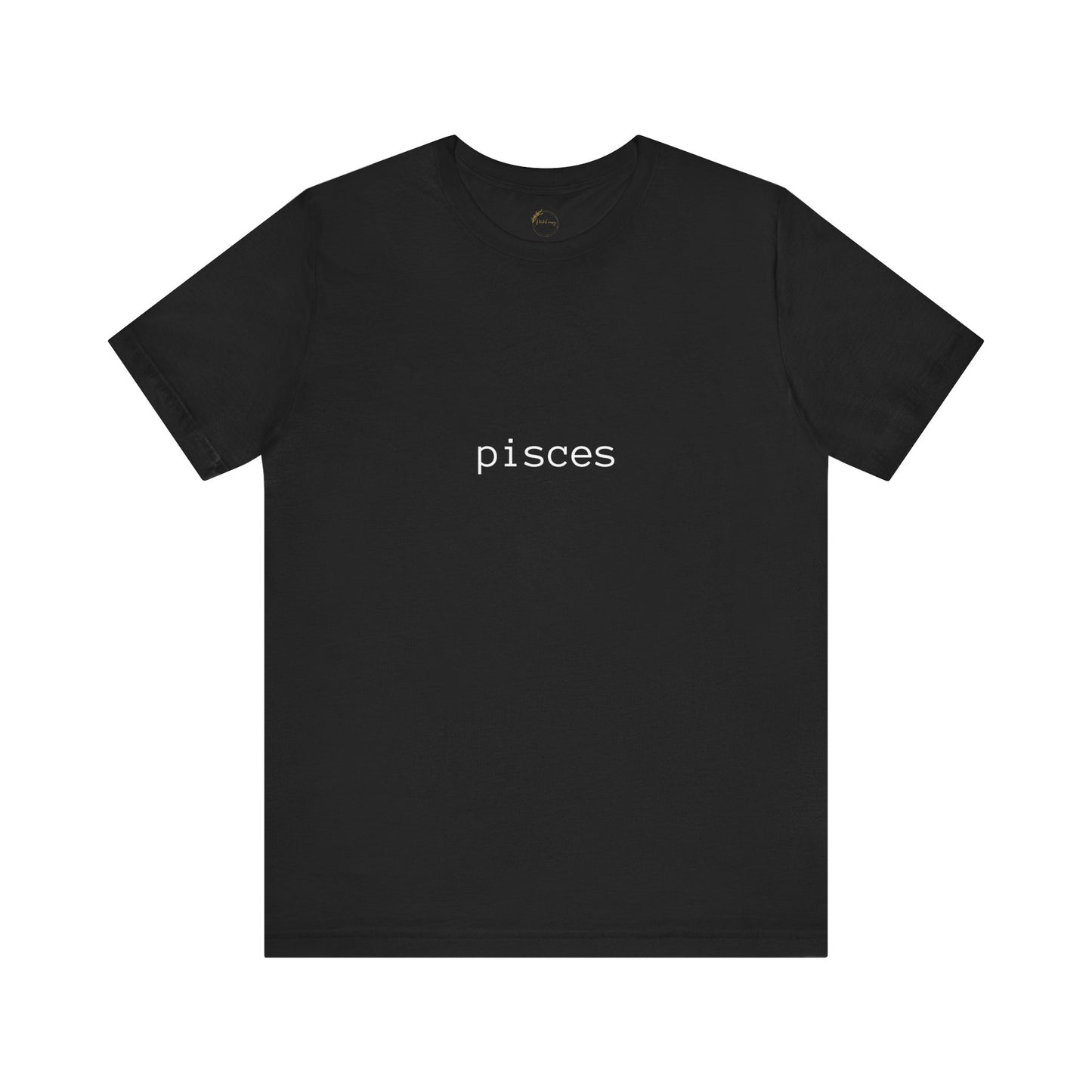 Pisces Typewriter Zodiac Name T-Shirt