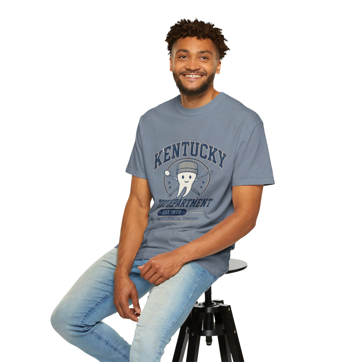 KCOMS Kentucky Tooth Department T-Shirt — Dental Clinic Funny Tooth Mascot Tee