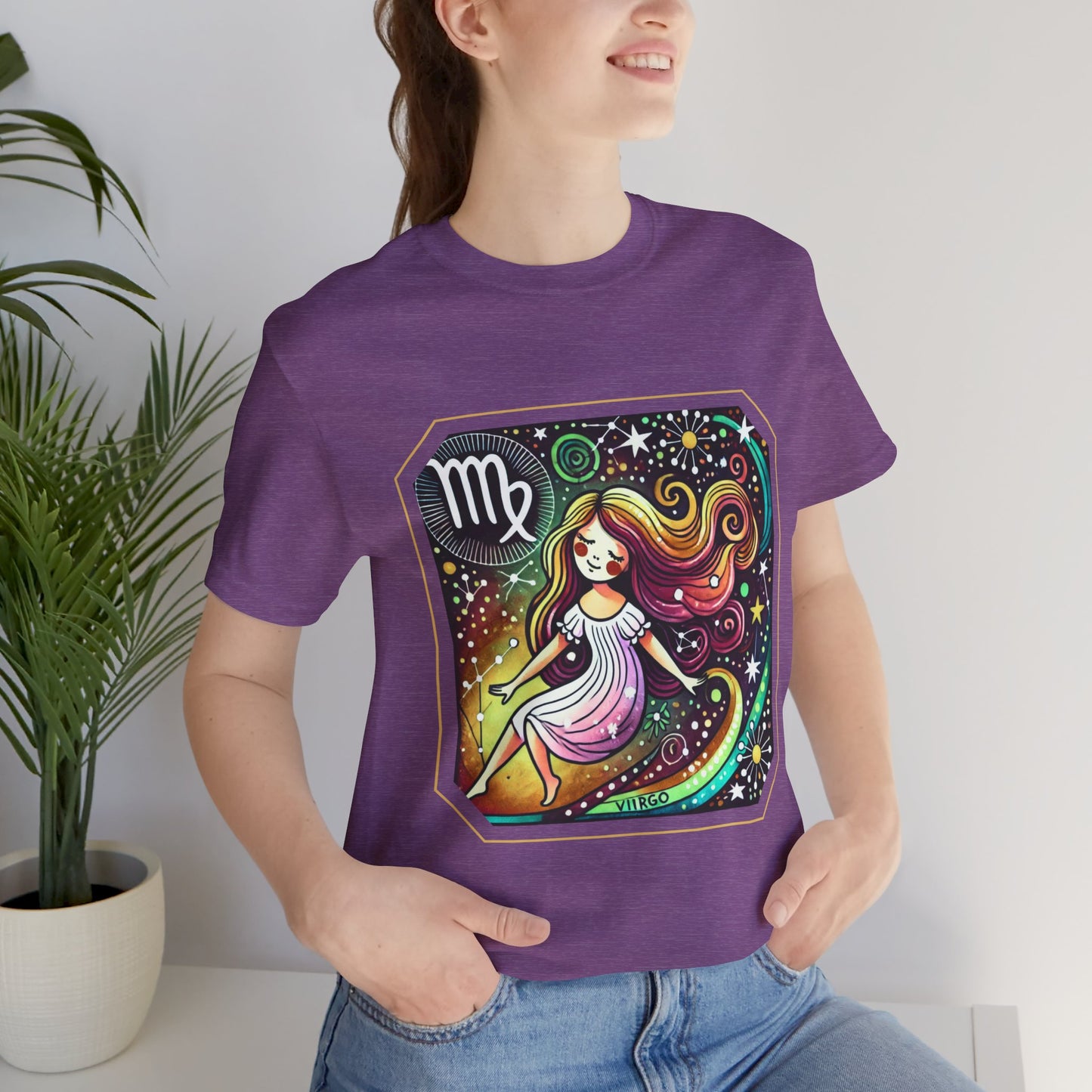 Virgo Framed Zodiac Name T-Shirt