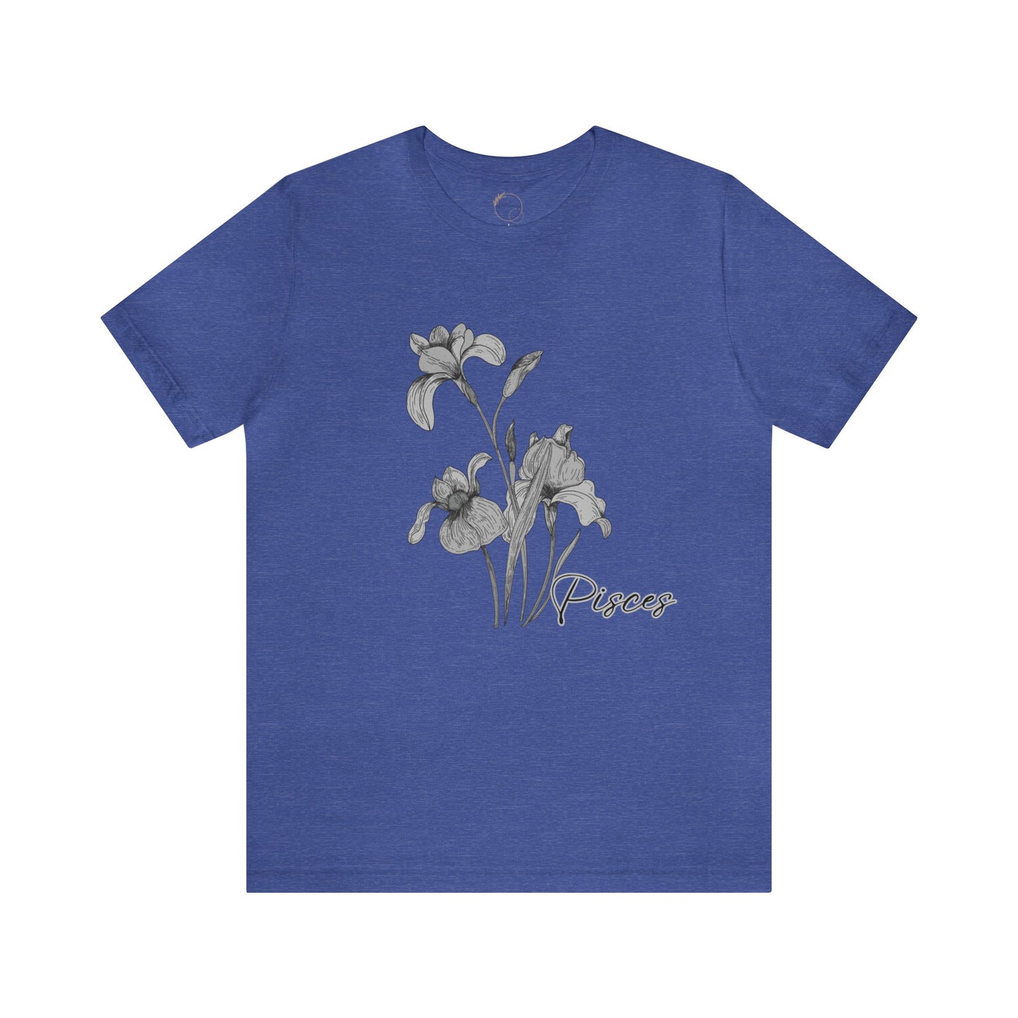 Pisces Iris Zodiac Unisex Jersey Short Sleeve Tee