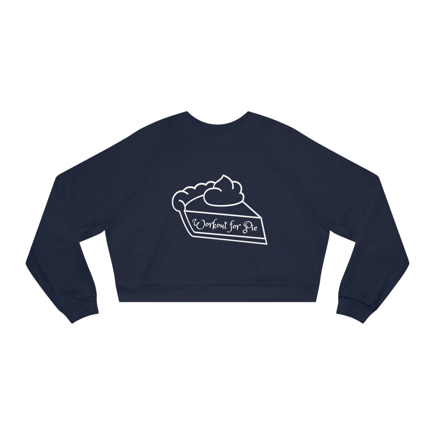 Workout for Pie Cropped Fleece Pullover