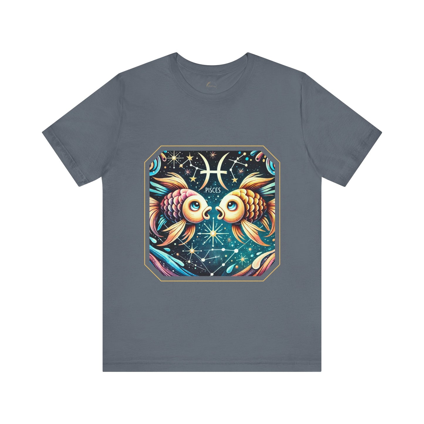 Pisces Framed Zodiac Name T-Shirt