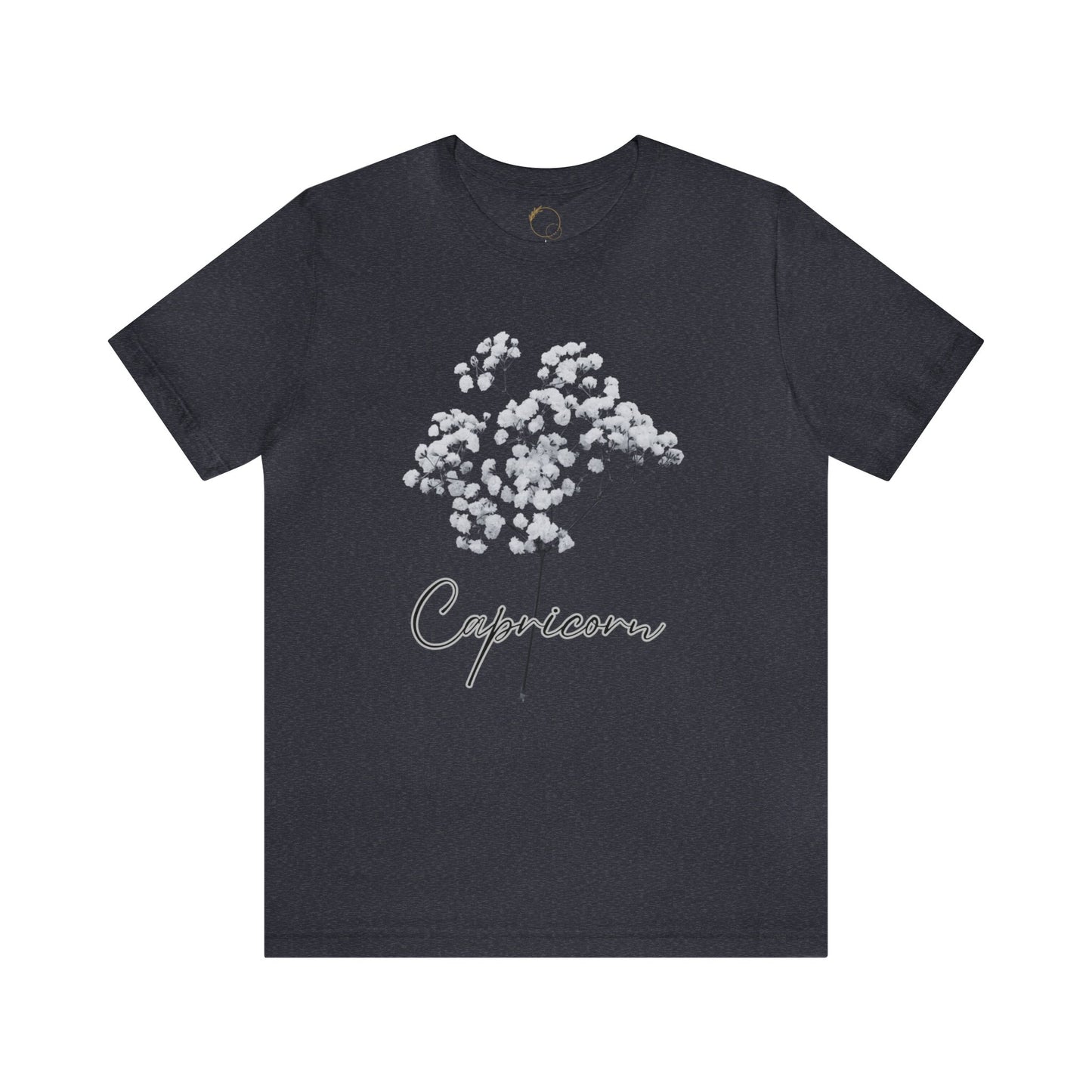 Capricorn Baby Breath Zodiac Unisex Jersey Short Sleeve Tee