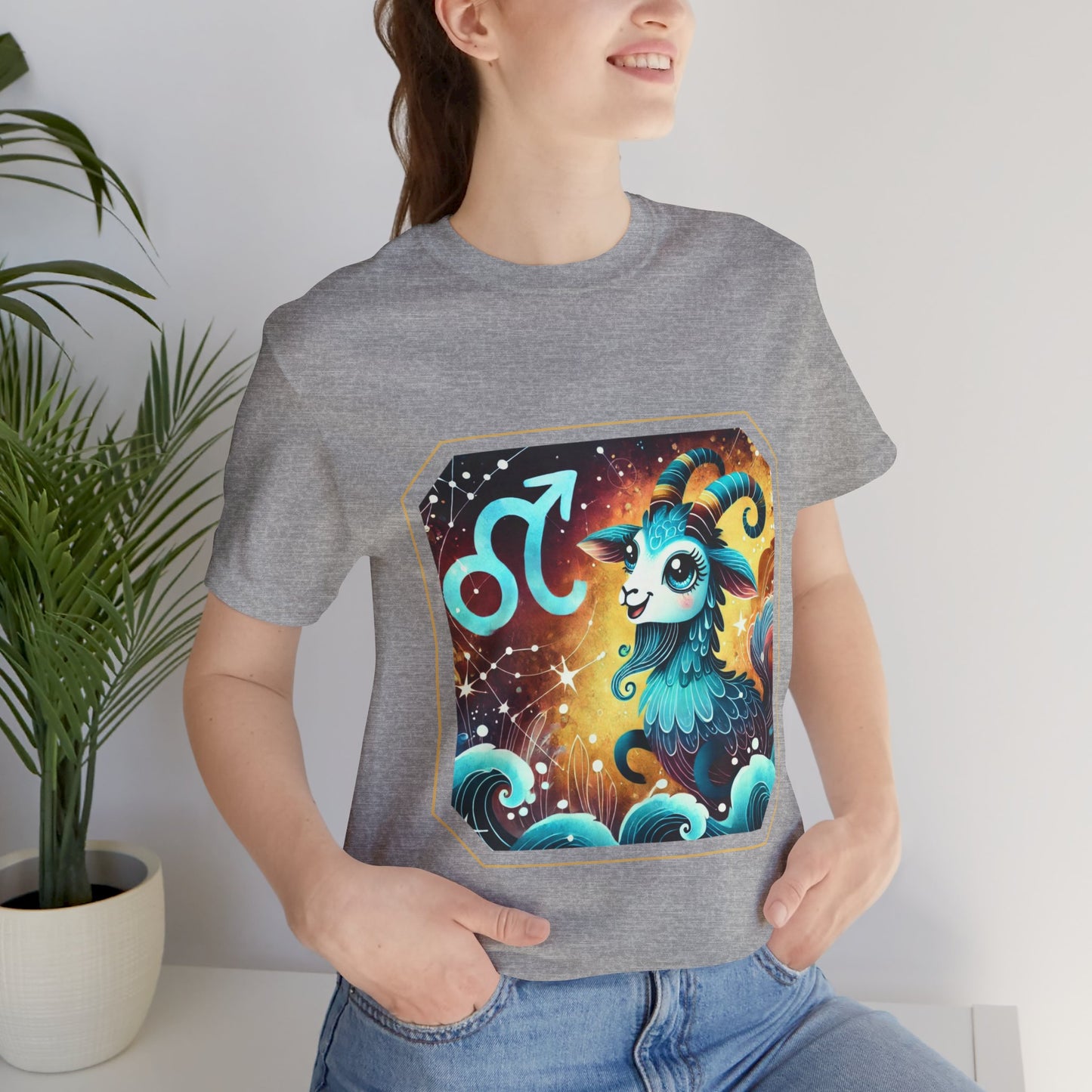 Capricorn Framed Zodiac Name T-Shirt