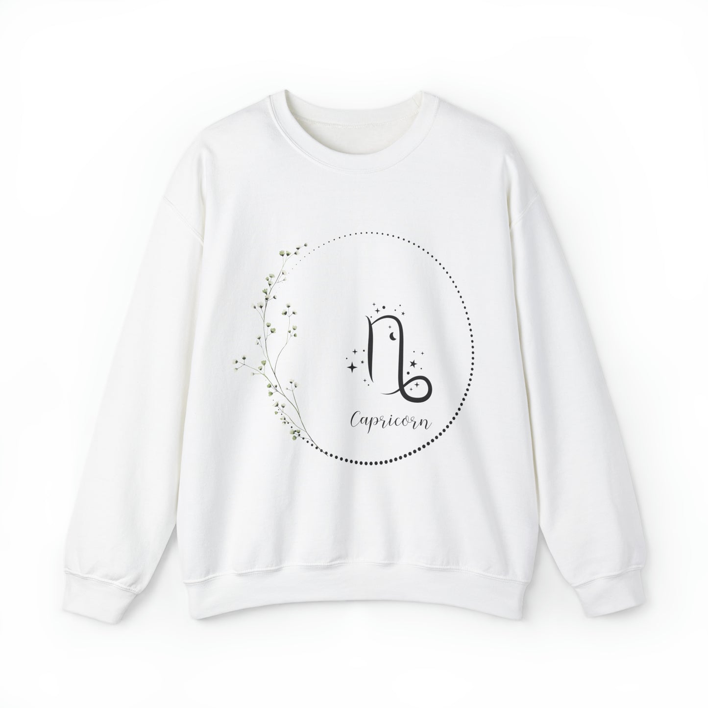 Capricorn Zodiac Wreath Sweatshirt