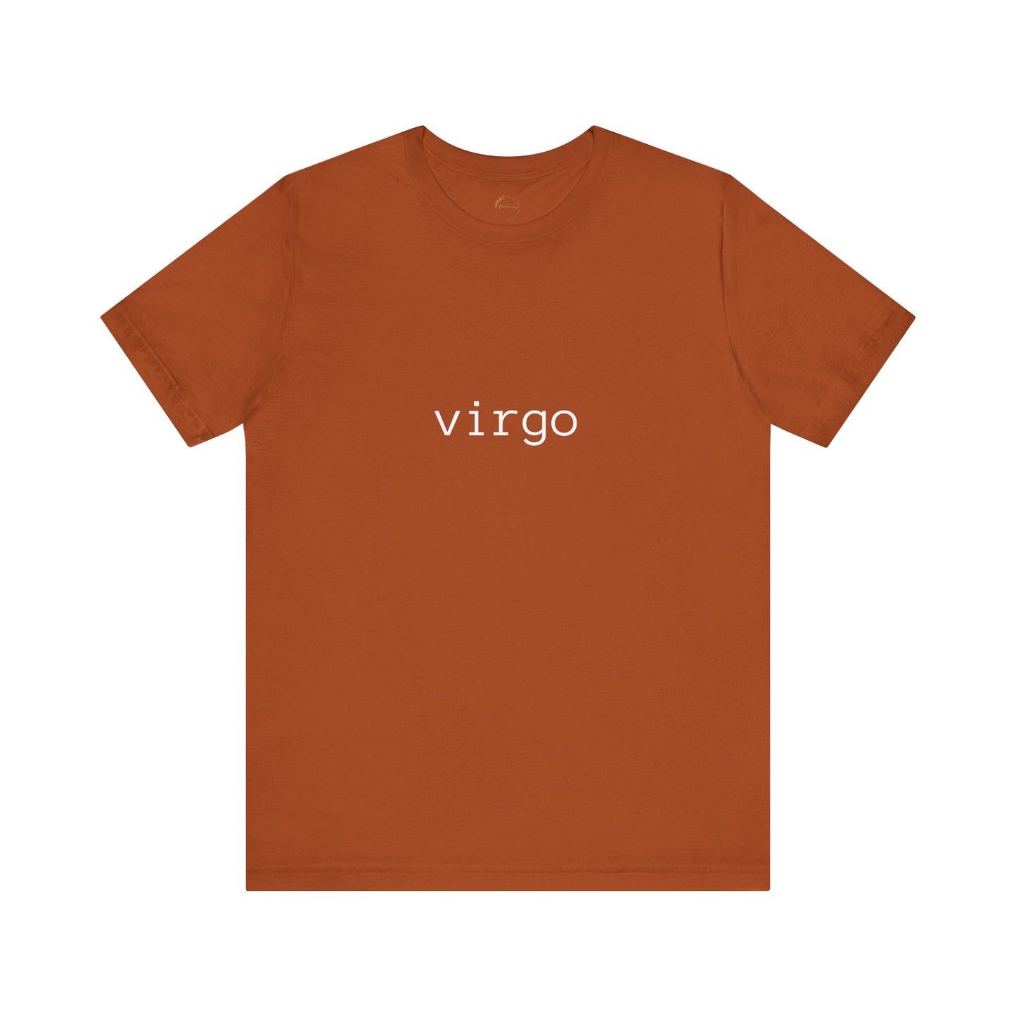 Virgo Typewriter Zodiac Name T-Shirt