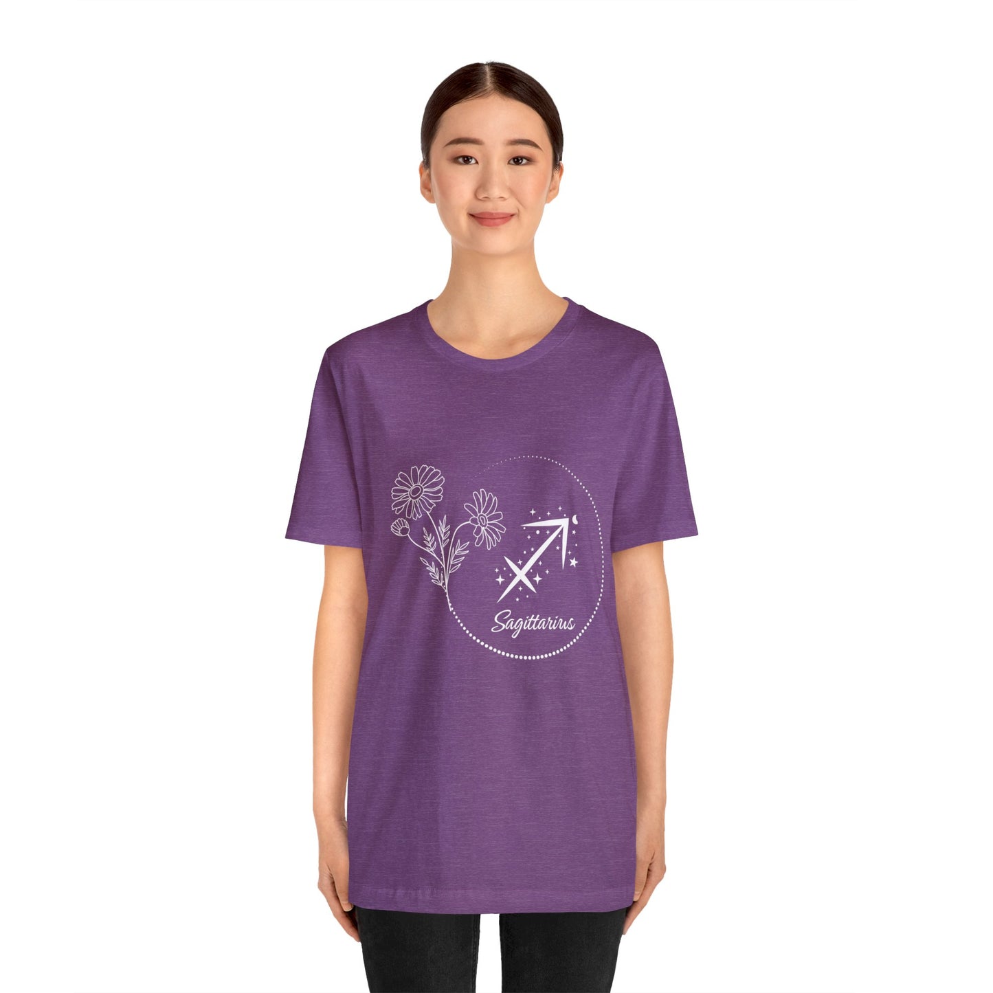 Sagittarius Zodiac Wreath T-Shirt