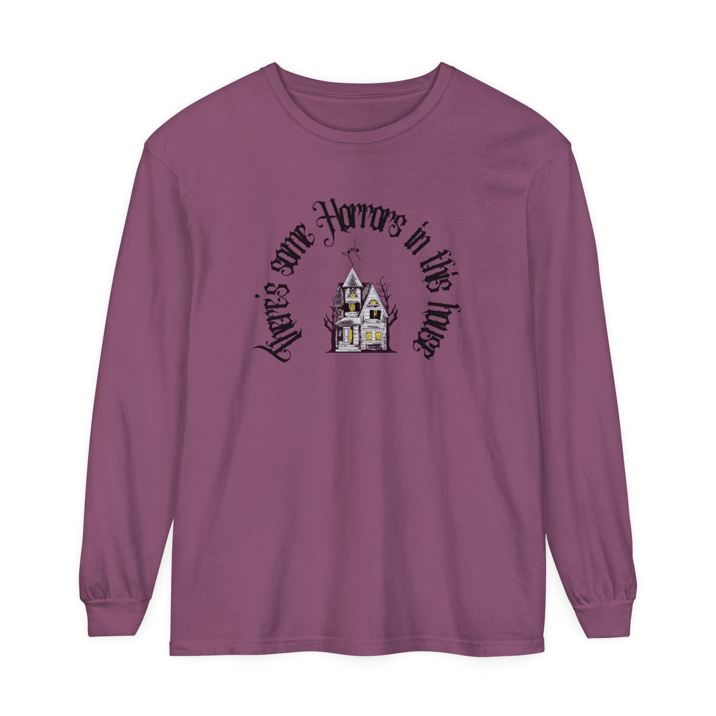 Horrors House Unisex Long Sleeve T-Shirt