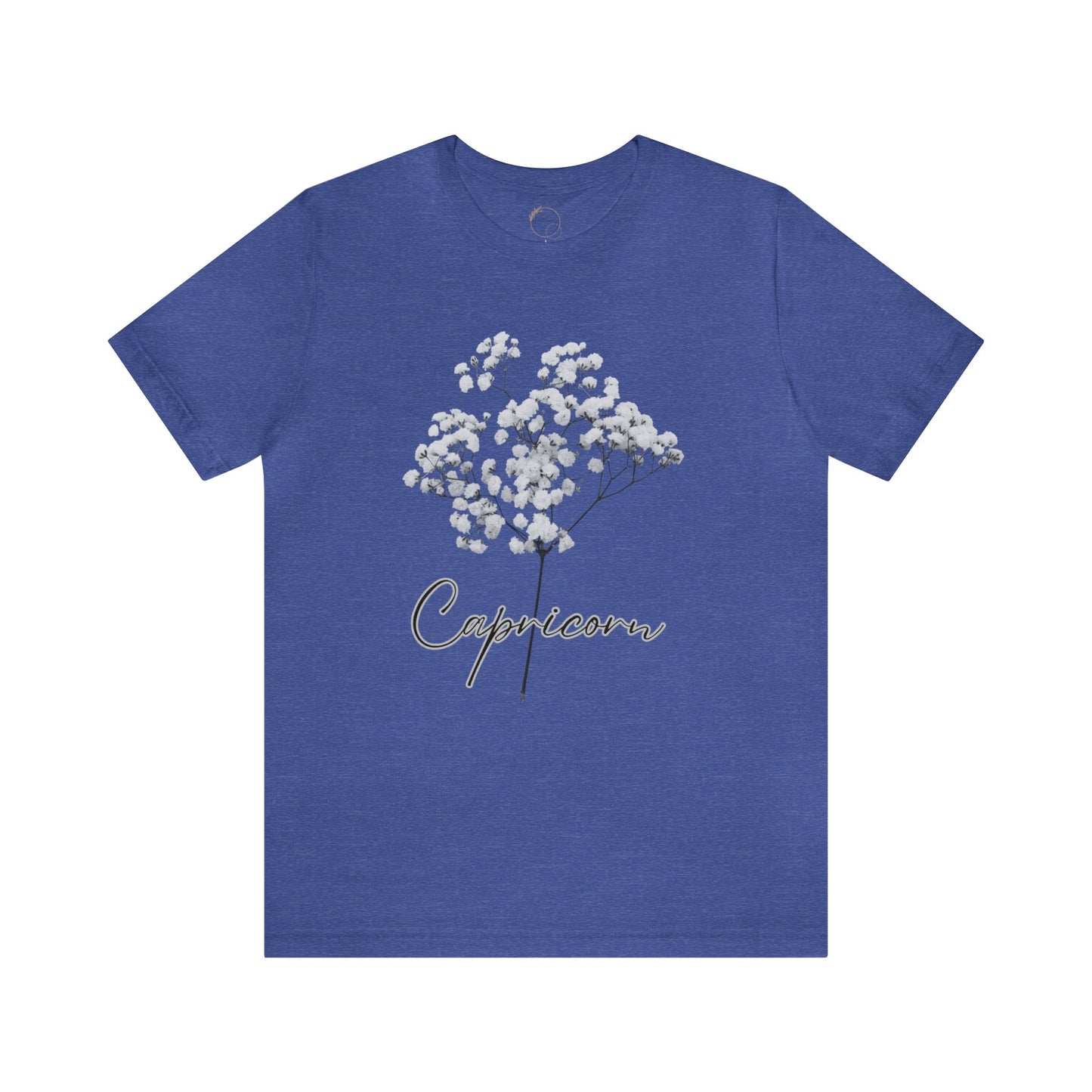 Capricorn Baby Breath Zodiac Unisex Jersey Short Sleeve Tee