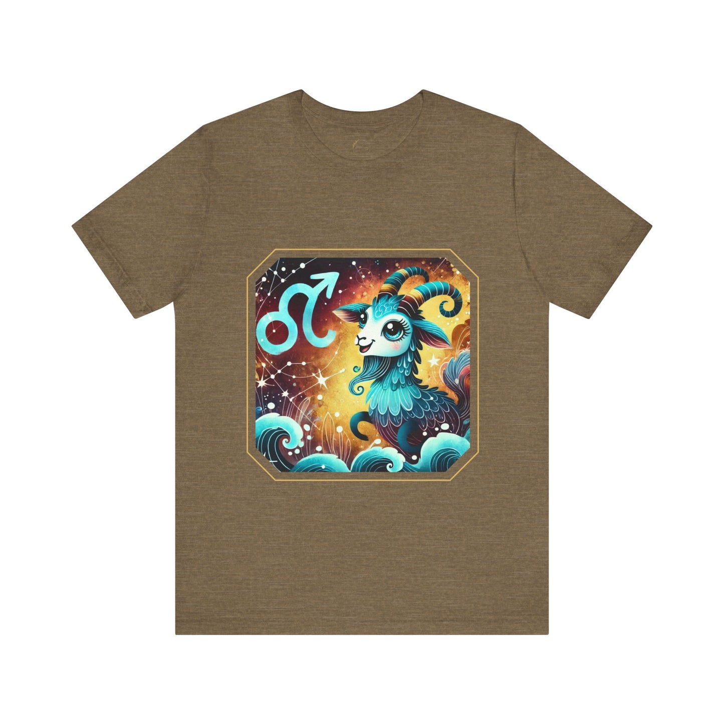 Capricorn Framed Zodiac Name T-Shirt