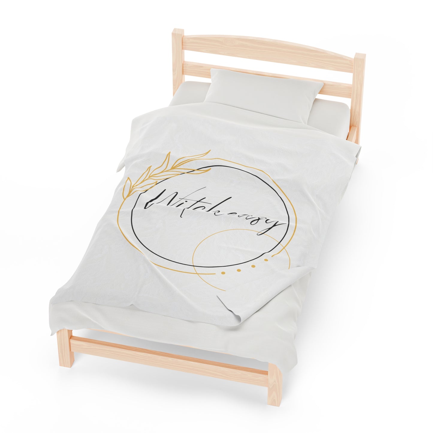 Witcheasy Logo Velveteen Plush Blanket