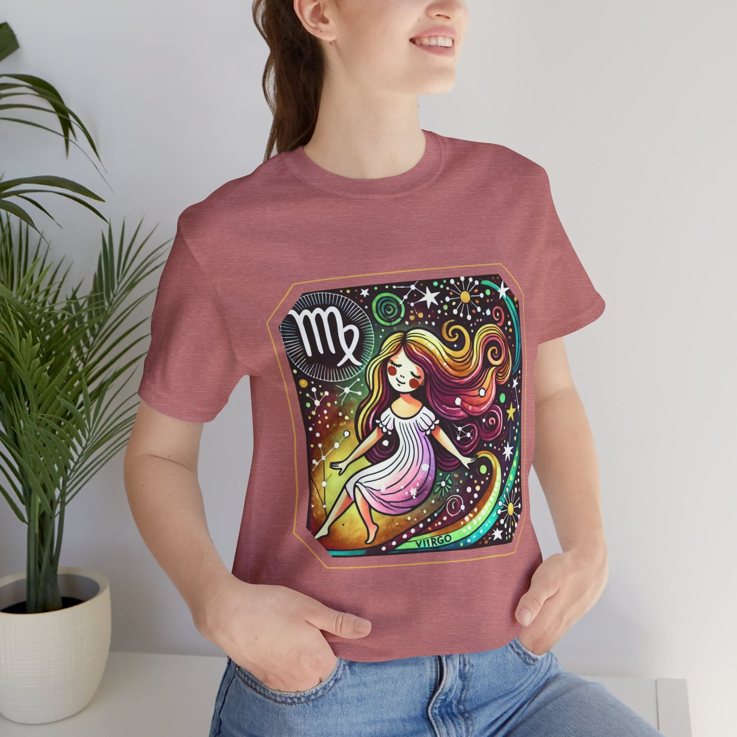 Virgo Framed Zodiac Name T-Shirt