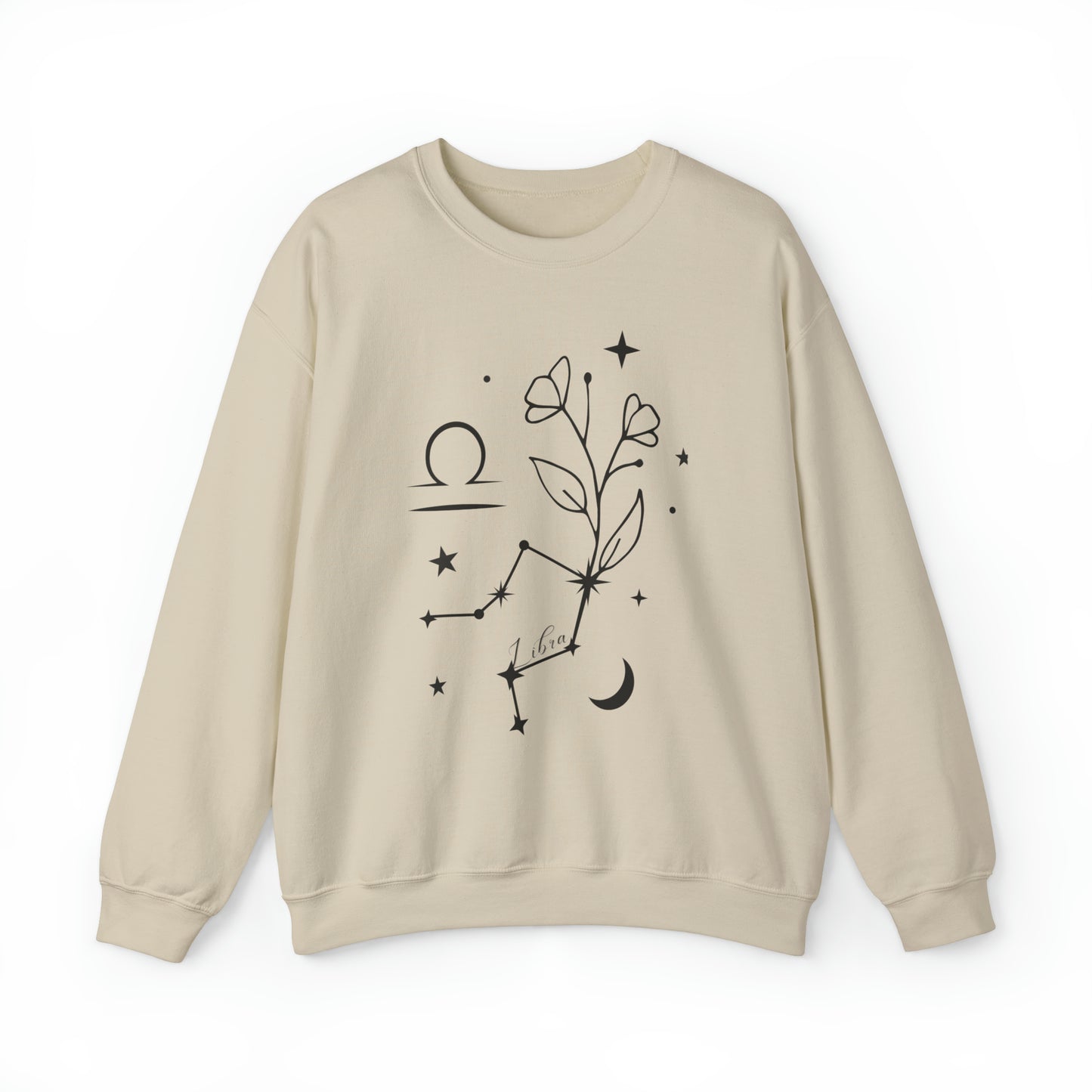 Libra Zodiac Mix Unisex Heavy Blend™ Crewneck Sweatshirt