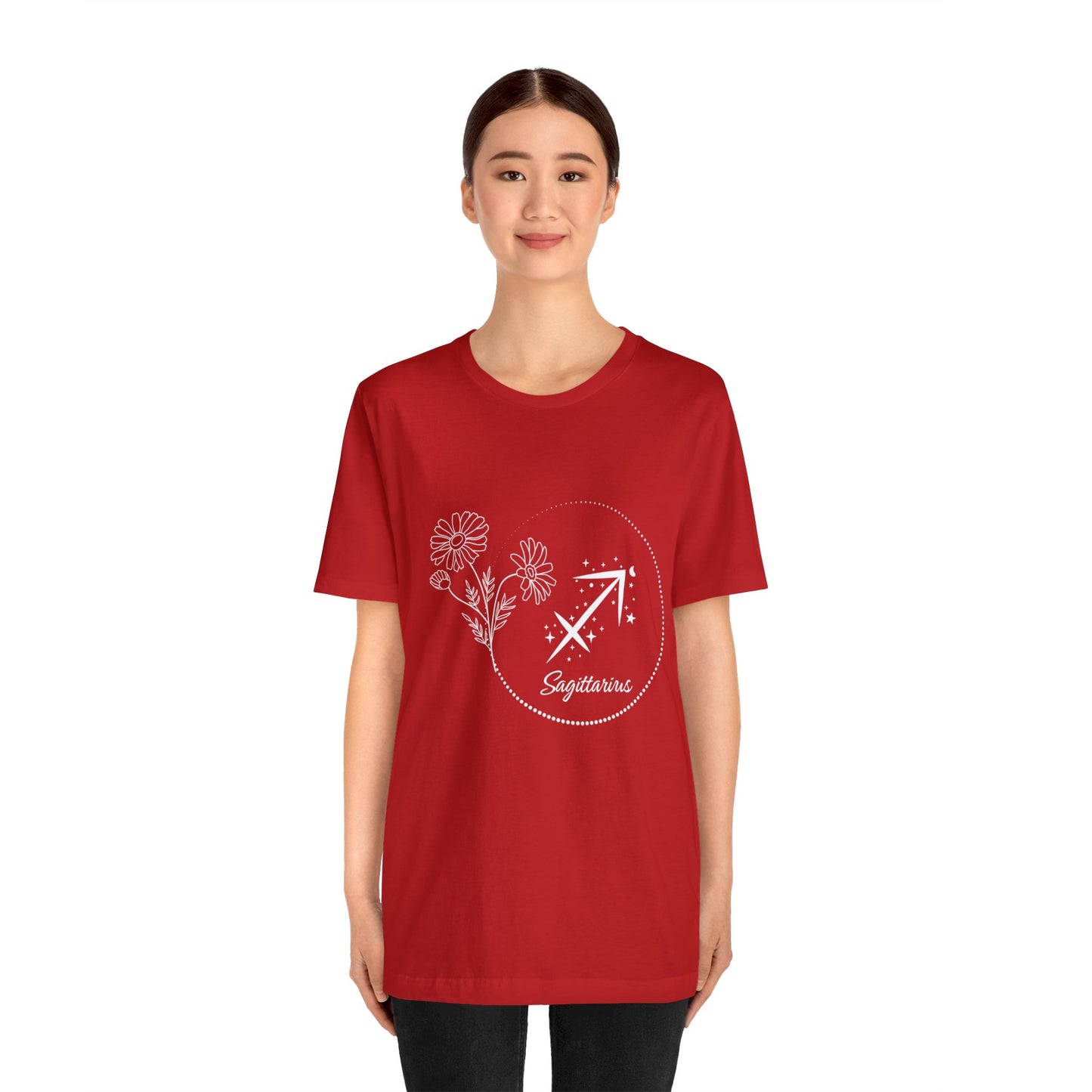 Sagittarius Zodiac Wreath T-Shirt