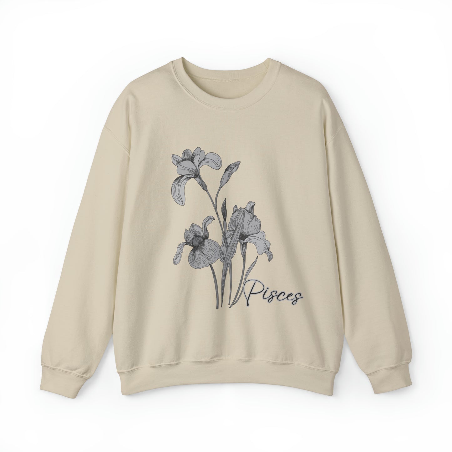 Pisces Iris Unisex Heavy Blend Crewneck Sweatshirt