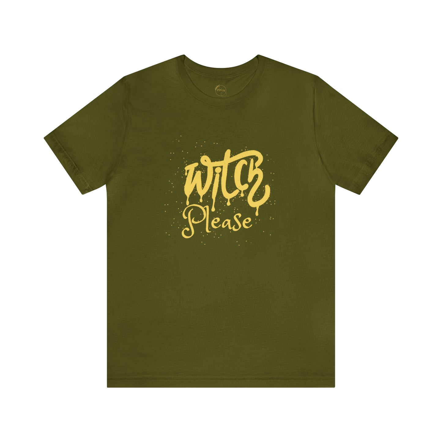Witch Please (Gold) Unisex Jersey Short Sleeve Tee