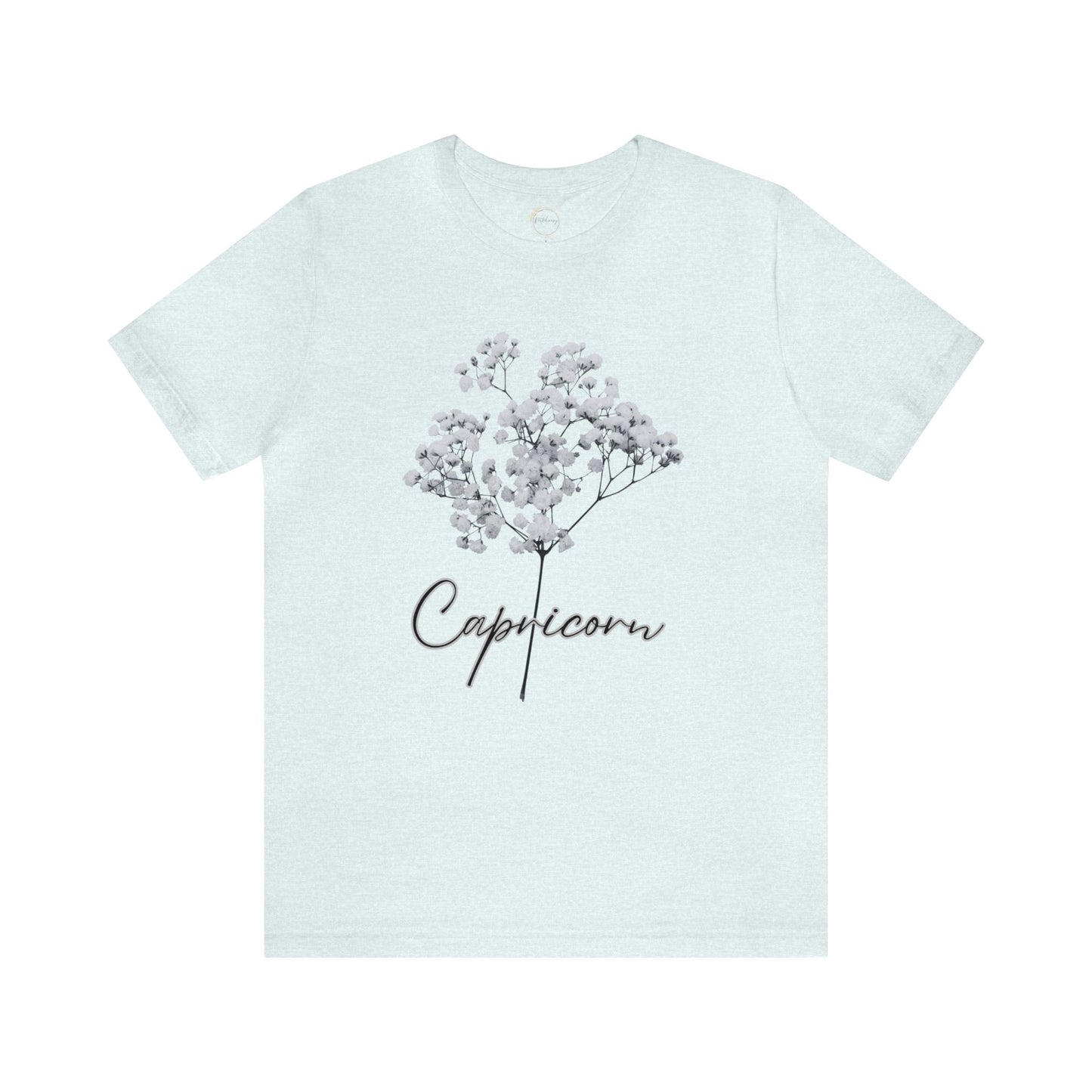 Capricorn Baby Breath Zodiac Unisex Jersey Short Sleeve Tee