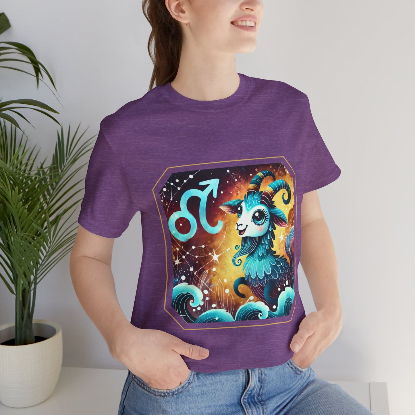 Capricorn Framed Zodiac Name T-Shirt