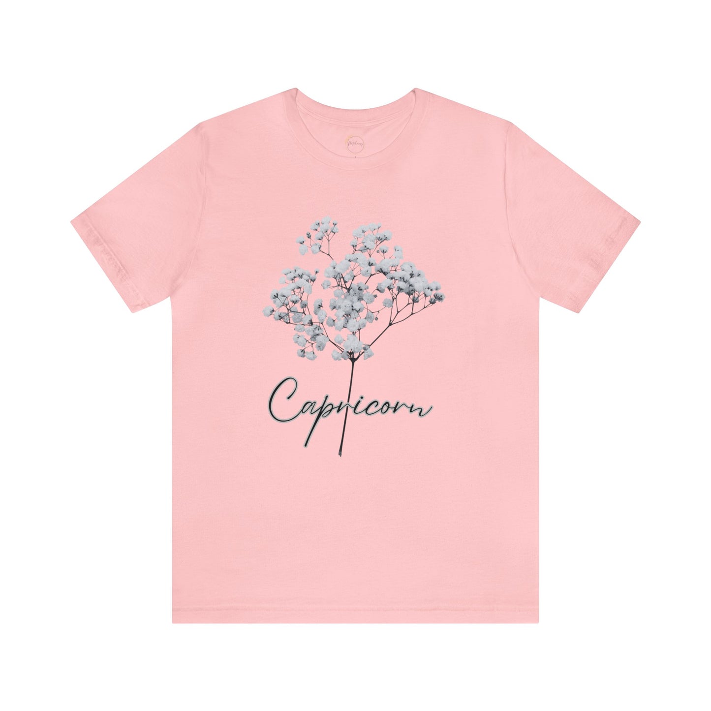 Capricorn Baby Breath Zodiac Unisex Jersey Short Sleeve Tee
