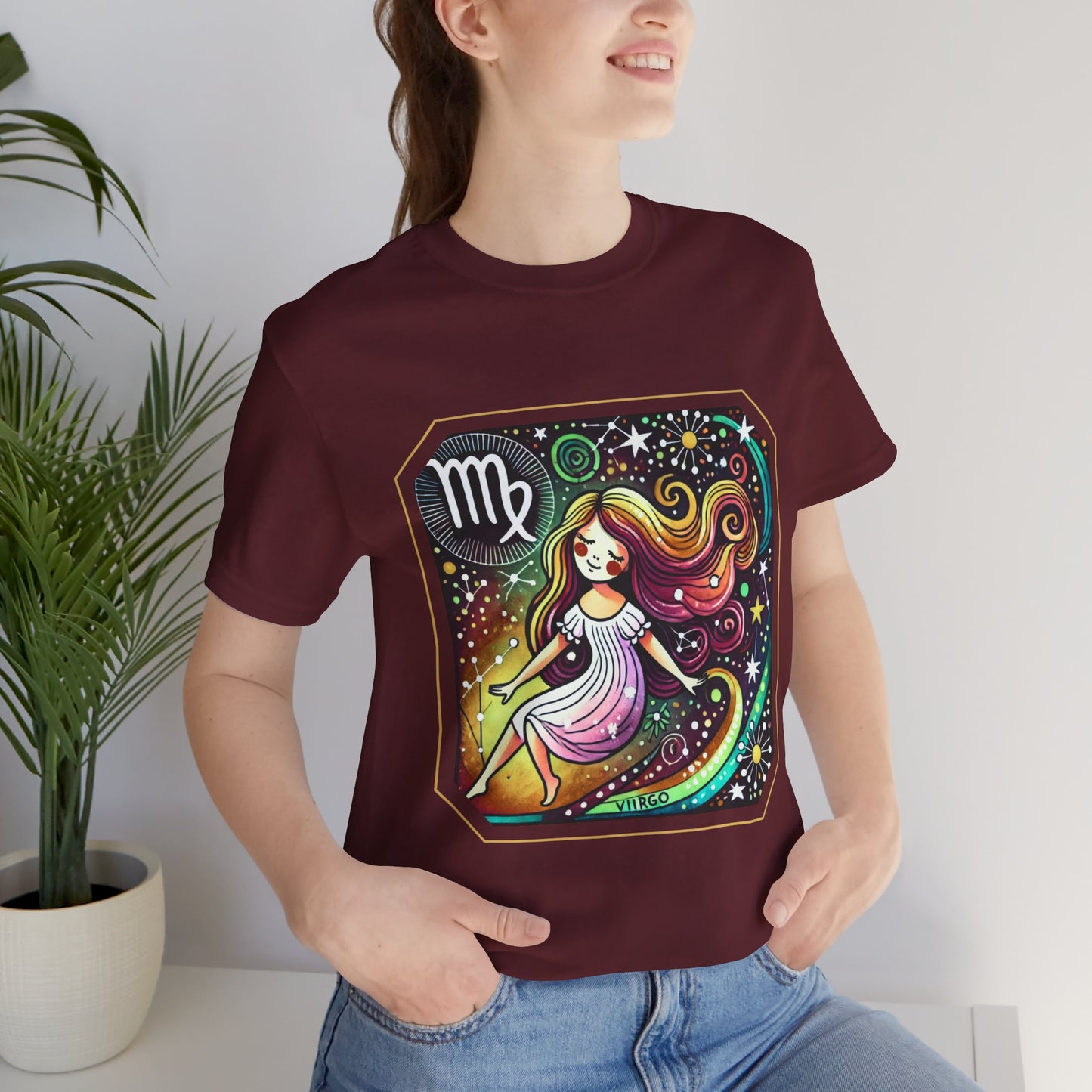 Virgo Framed Zodiac Name T-Shirt