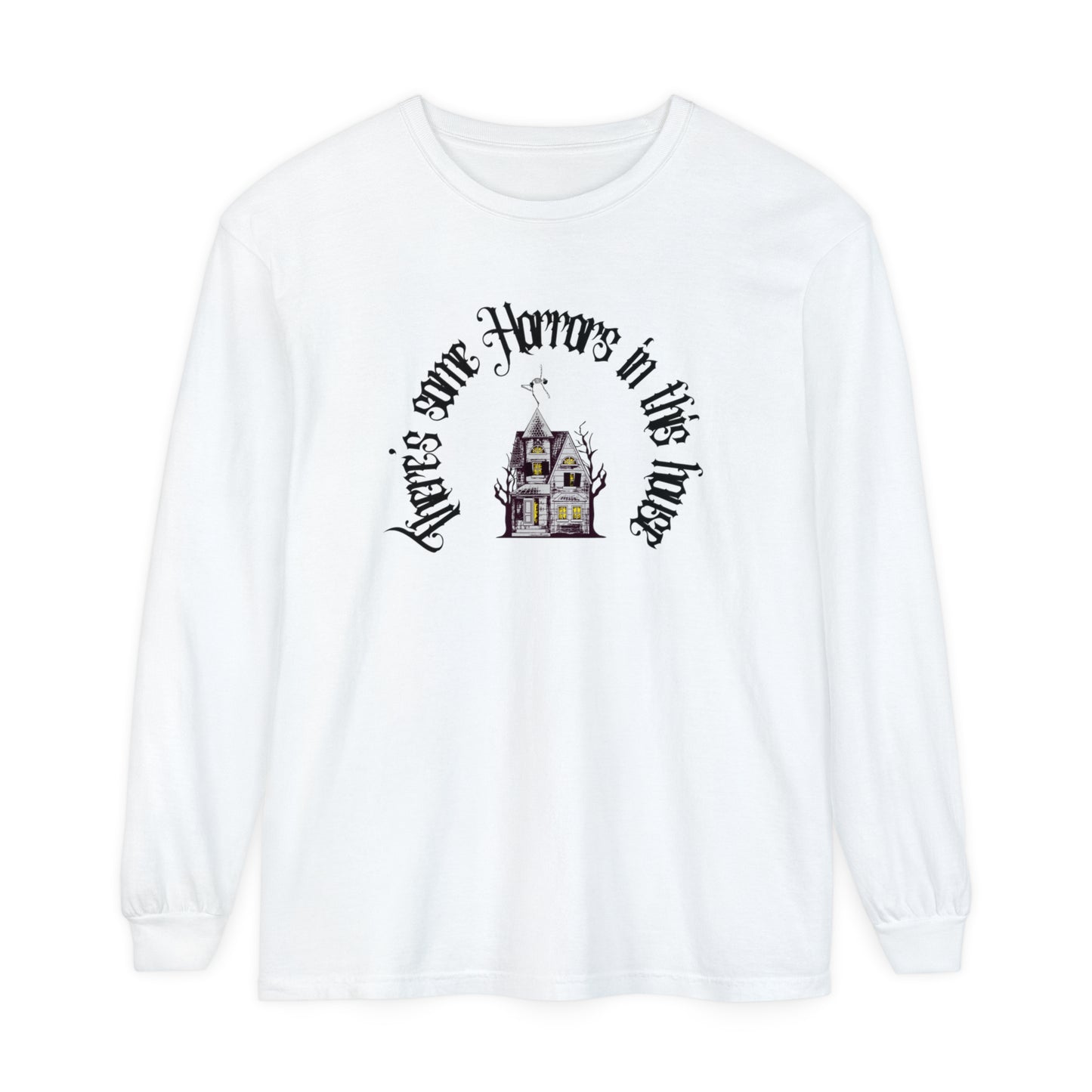 Horrors House Unisex Long Sleeve T-Shirt