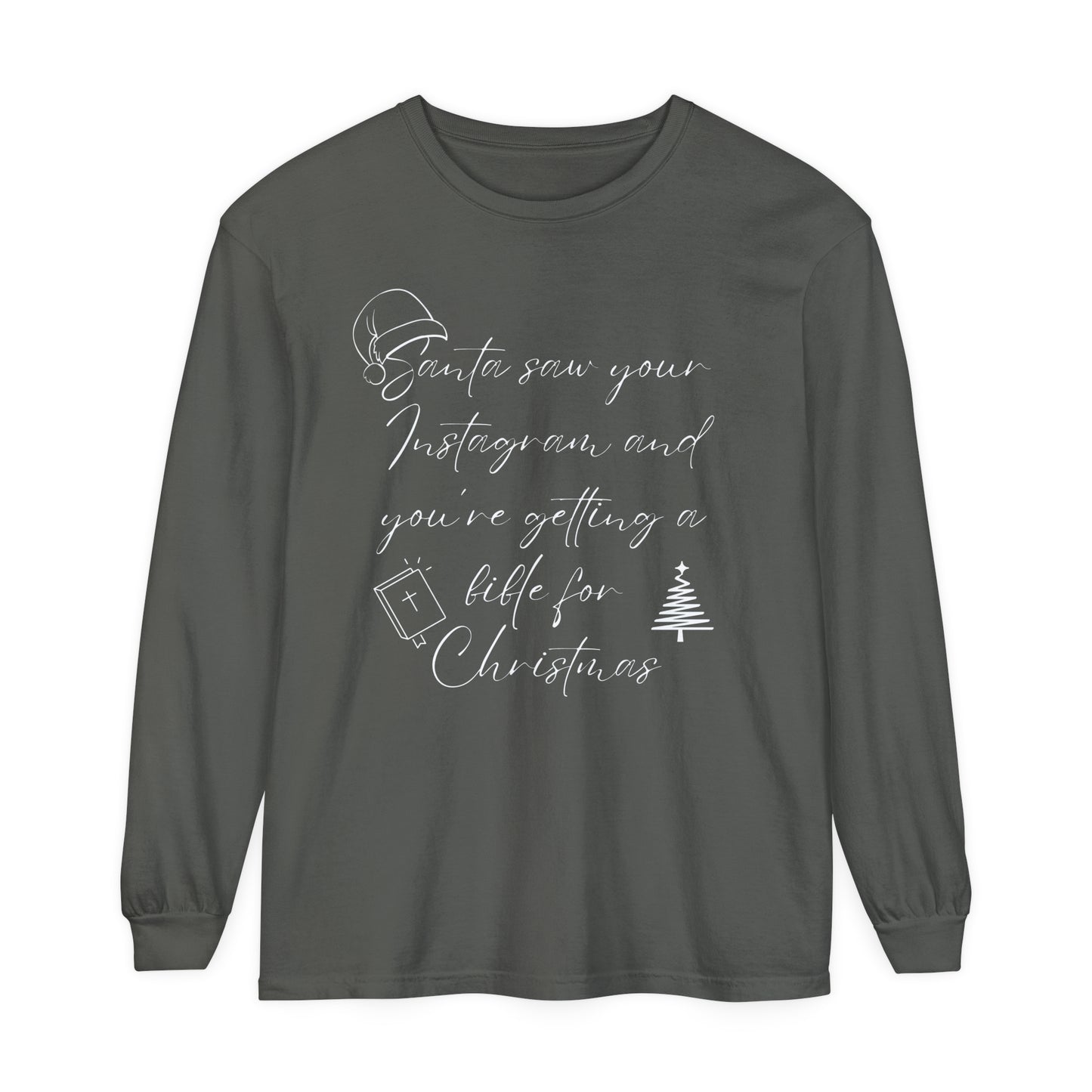 Christmas Bible Unisex Long Sleeve T-Shirt