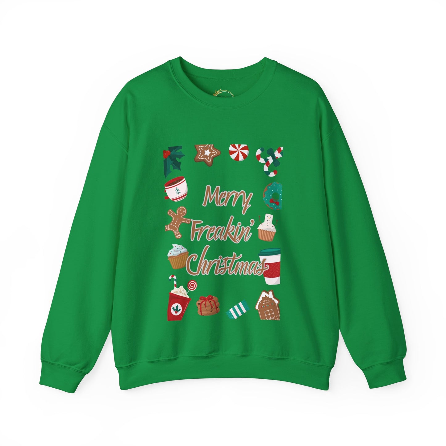 Merry Freakin' Christmas Shirt - Funny Holiday Tee - Unique Christmas Humor Design