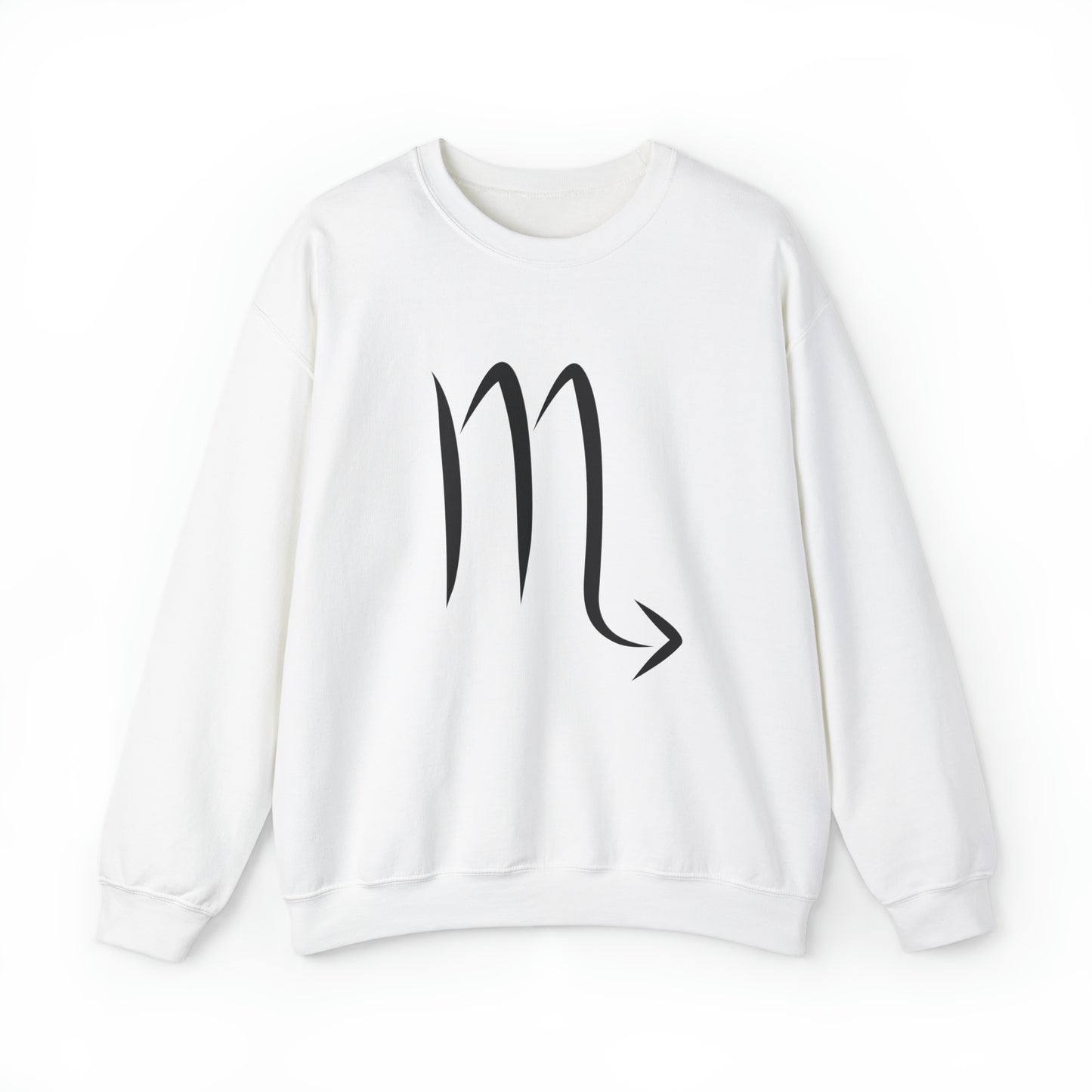 Scorpio Simple Zodiac Unisex Heavy Blend™ Crewneck Sweatshirt