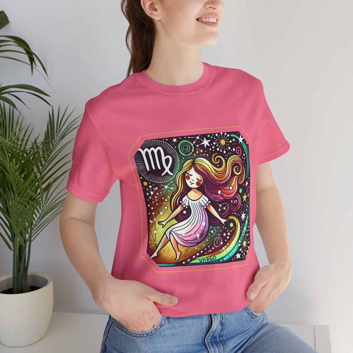 Virgo Framed Zodiac Name T-Shirt