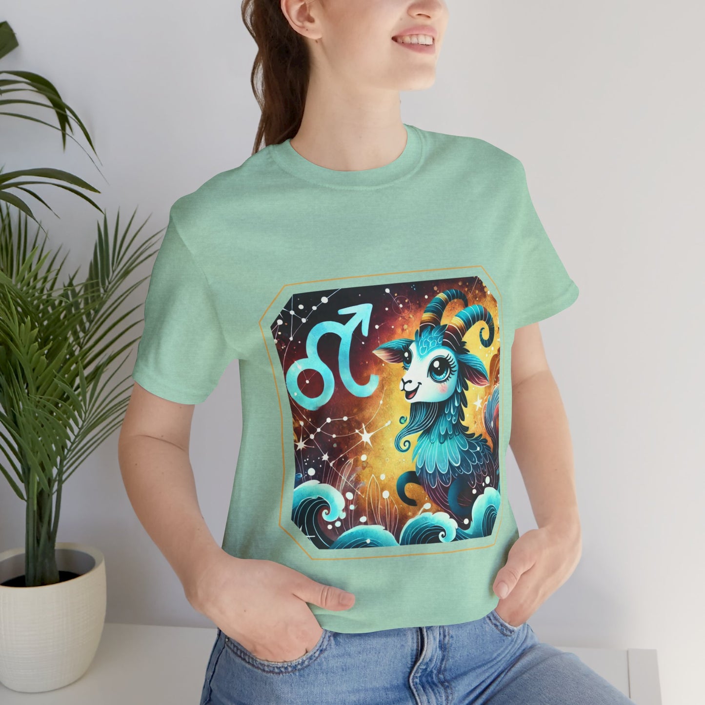 Capricorn Framed Zodiac Name T-Shirt