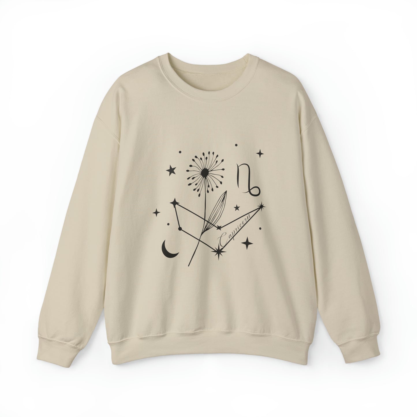 Capricorn Zodiac Mix Unisex Heavy Blend™ Crewneck Sweatshirt