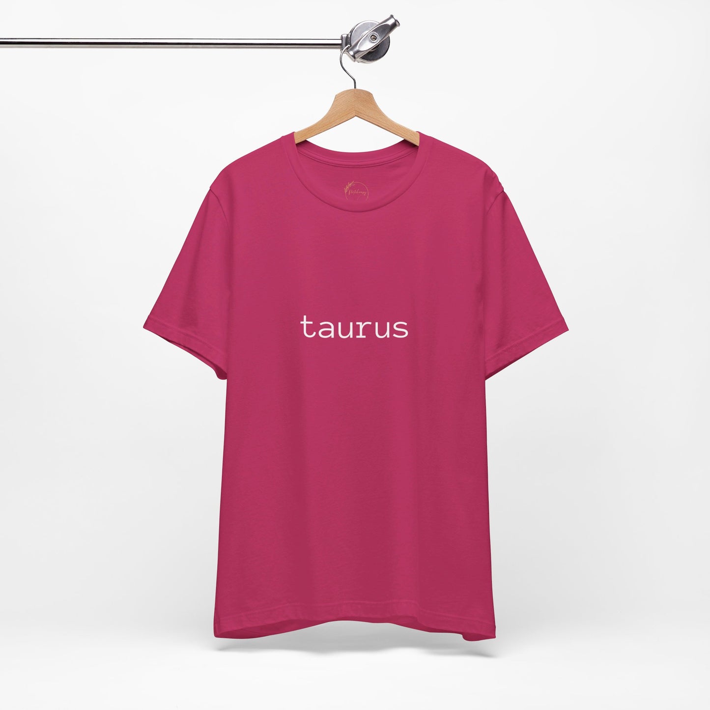 Taurus Typewriter Zodiac Name T-Shirt