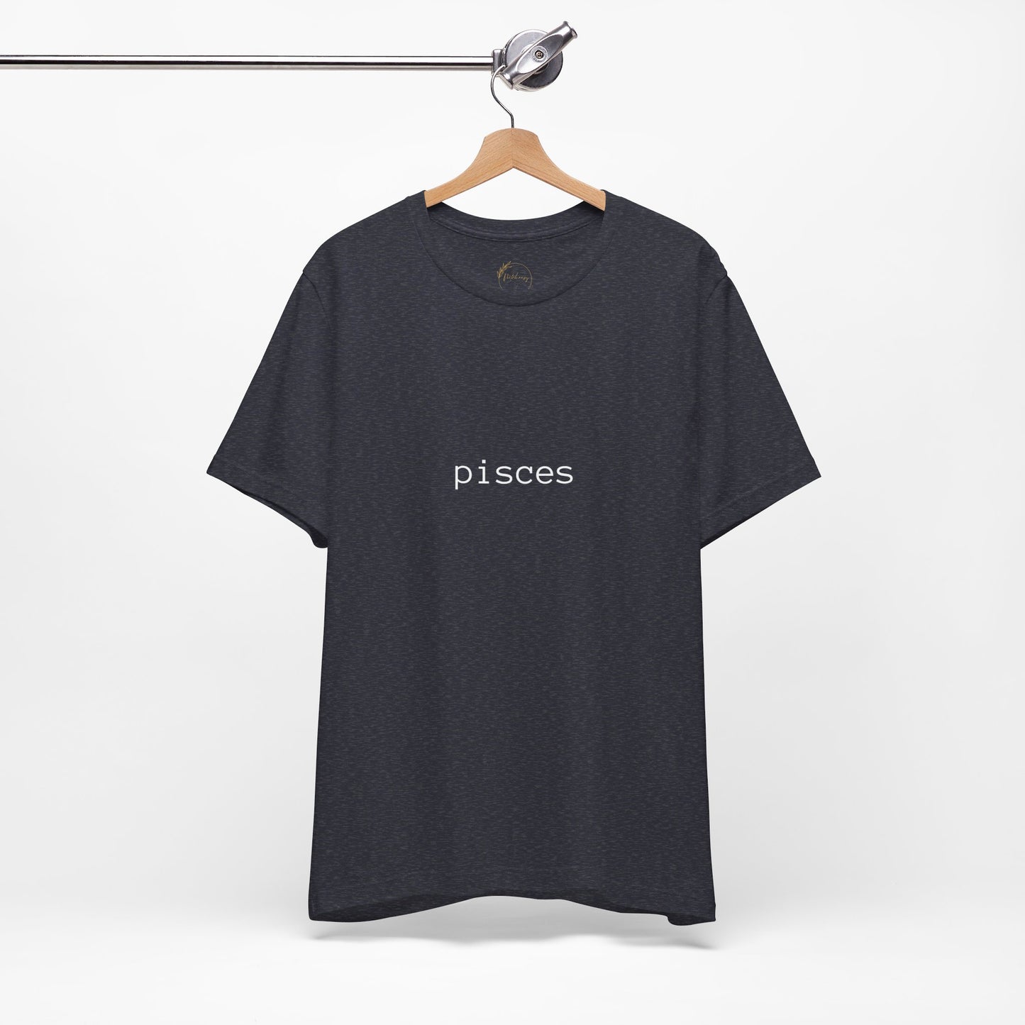 Pisces Typewriter Zodiac Name T-Shirt