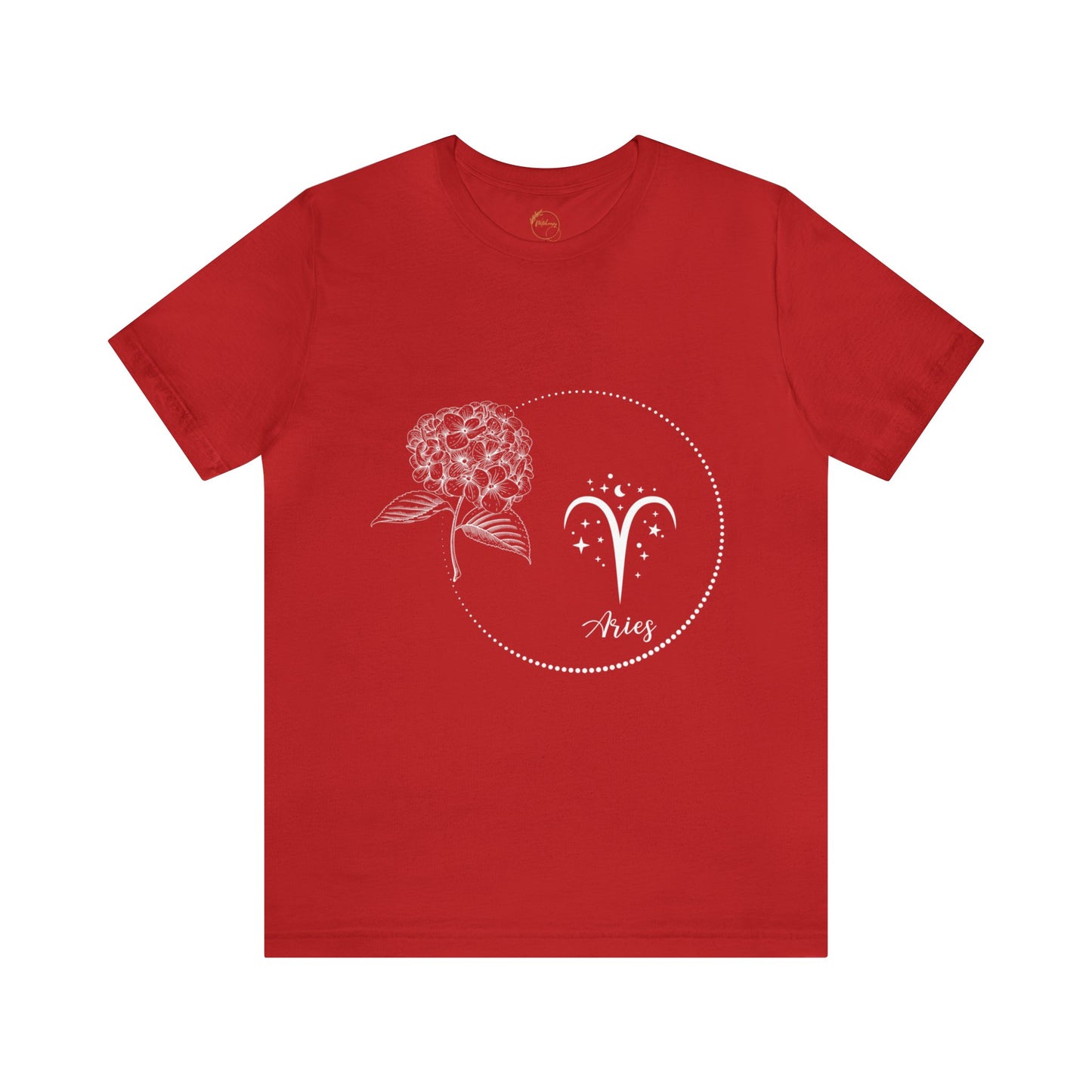 Aries Zodiac Wreath T-Shirt