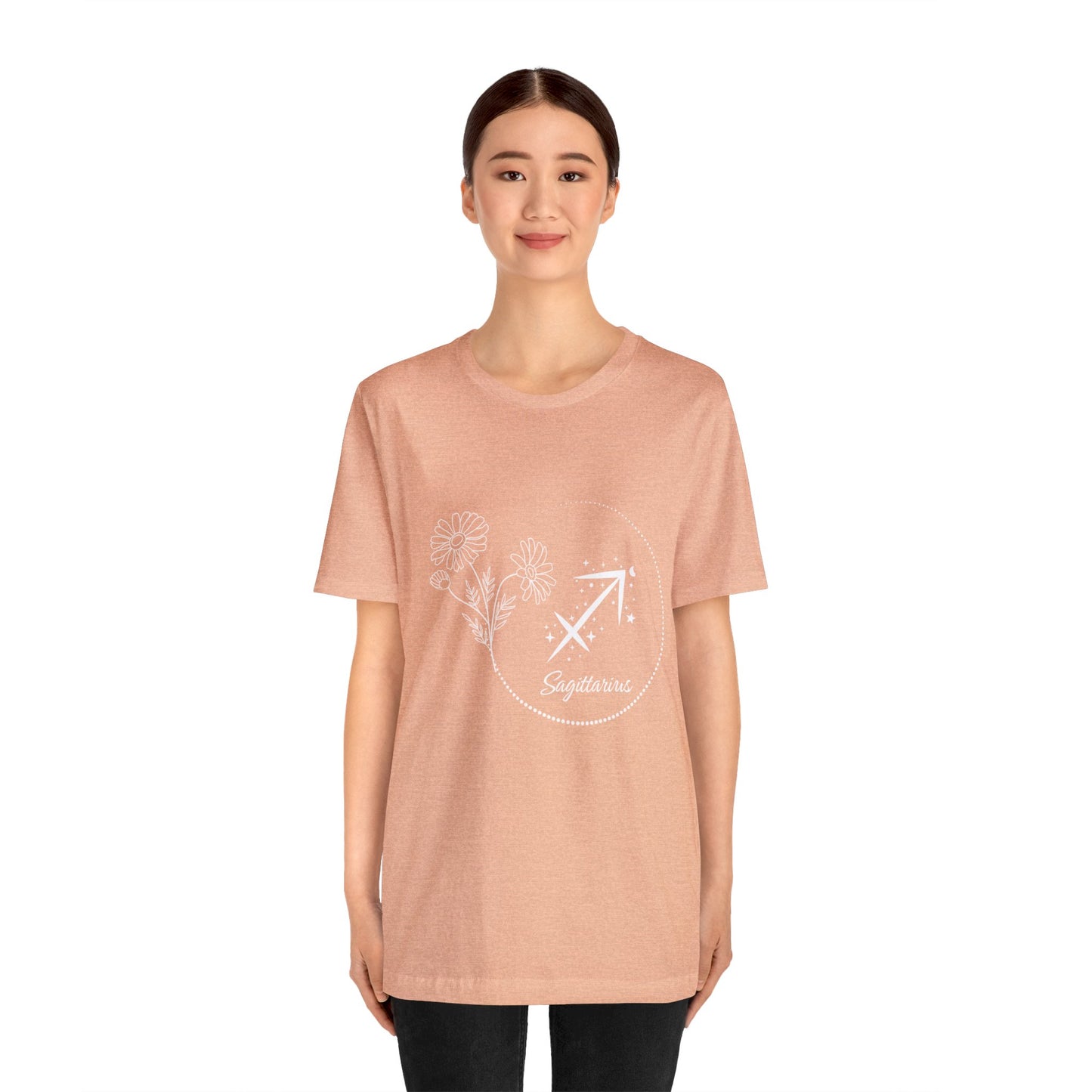 Sagittarius Zodiac Wreath T-Shirt