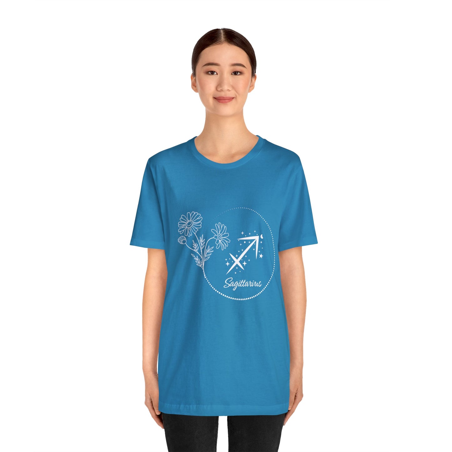 Sagittarius Zodiac Wreath T-Shirt