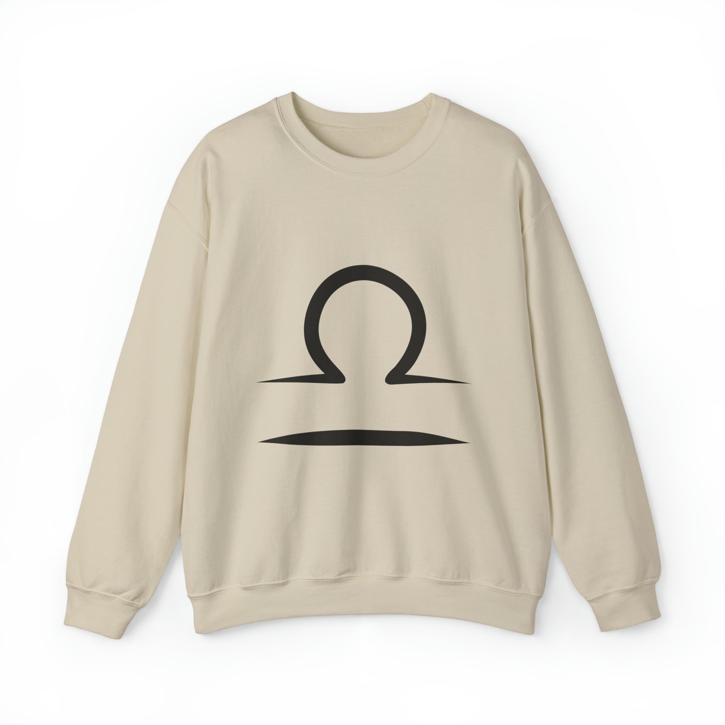 Libra Simple Zodiac Unisex Heavy Blend™ Crewneck Sweatshirt