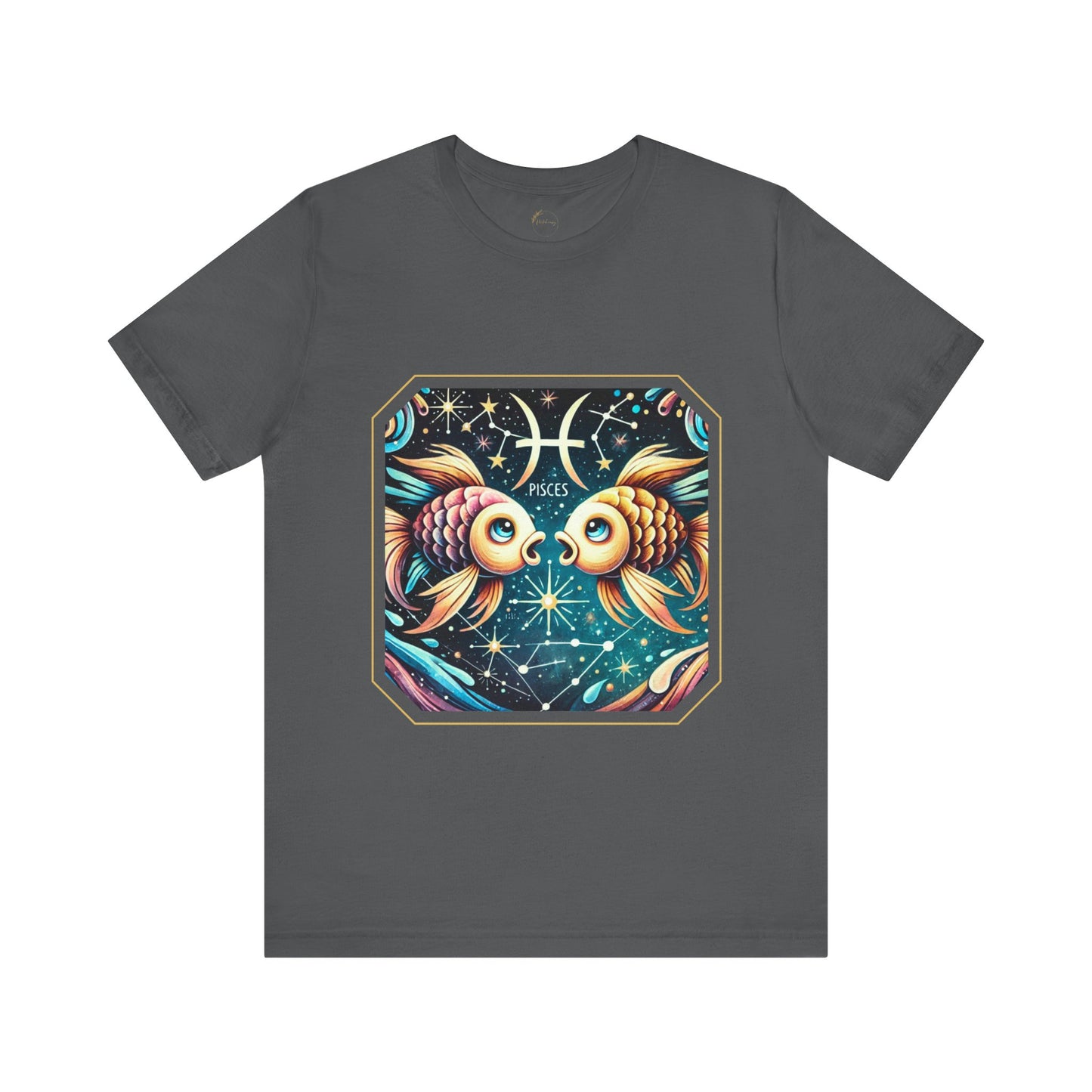 Pisces Framed Zodiac Name T-Shirt