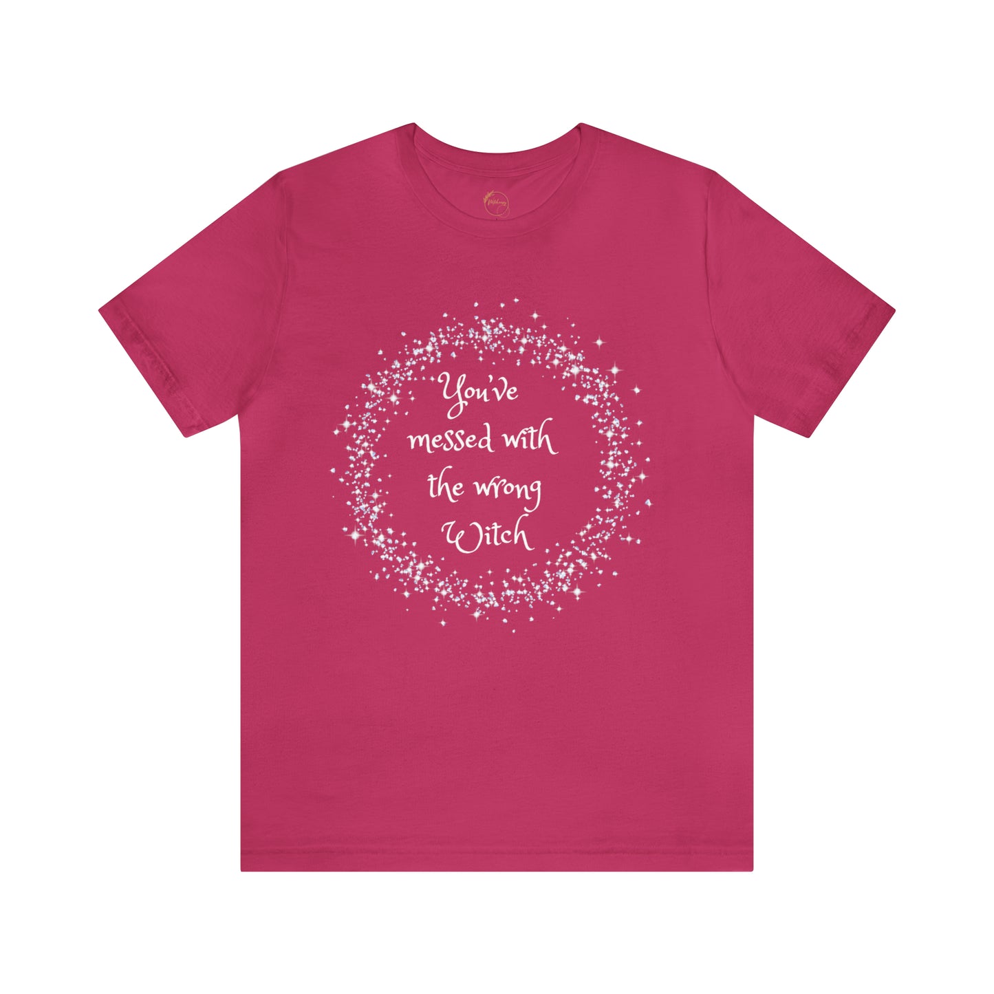 Messed with Wrong Witch Unisex Jersey Short Sleeve Tee