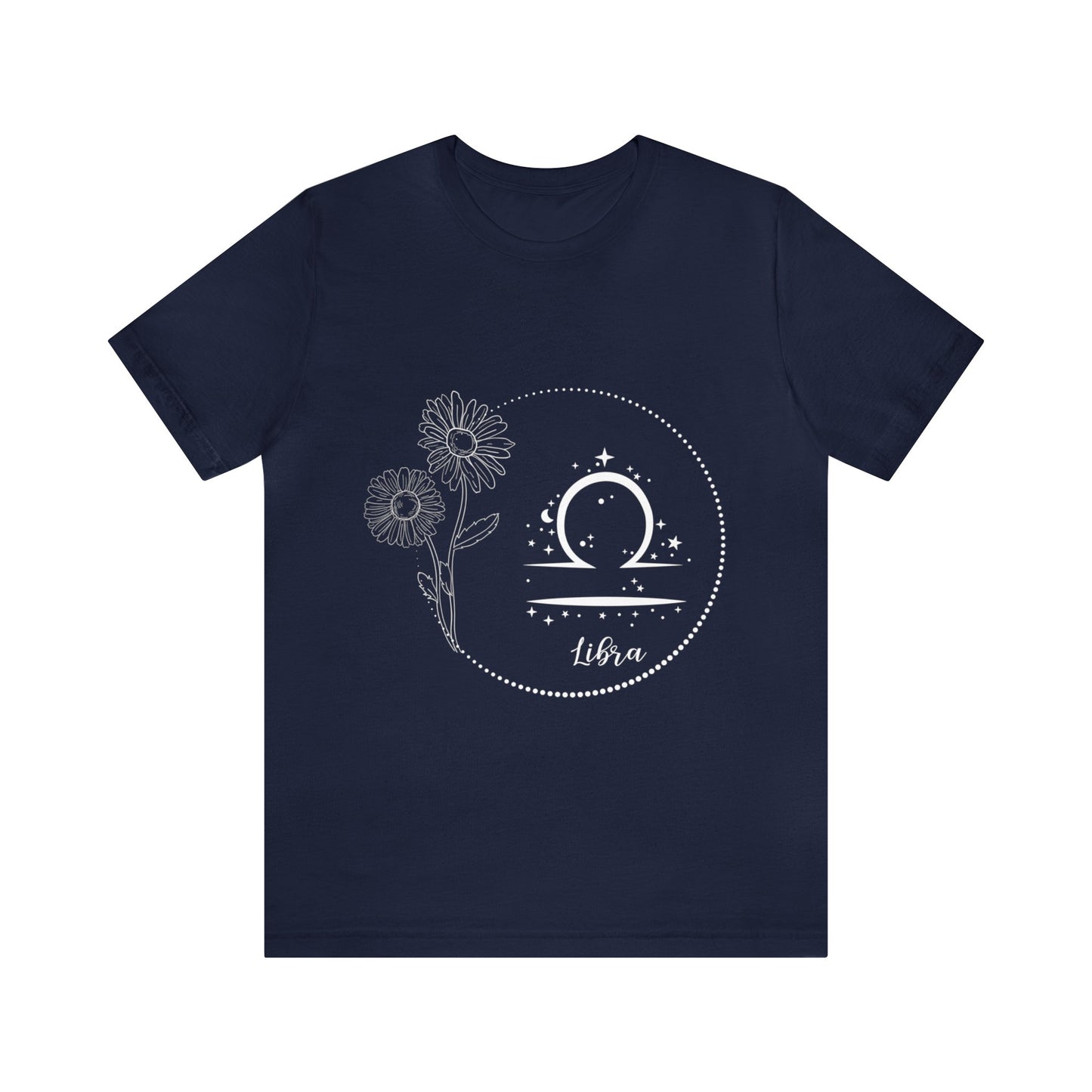 Libra Zodiac Wreath T-Shirt