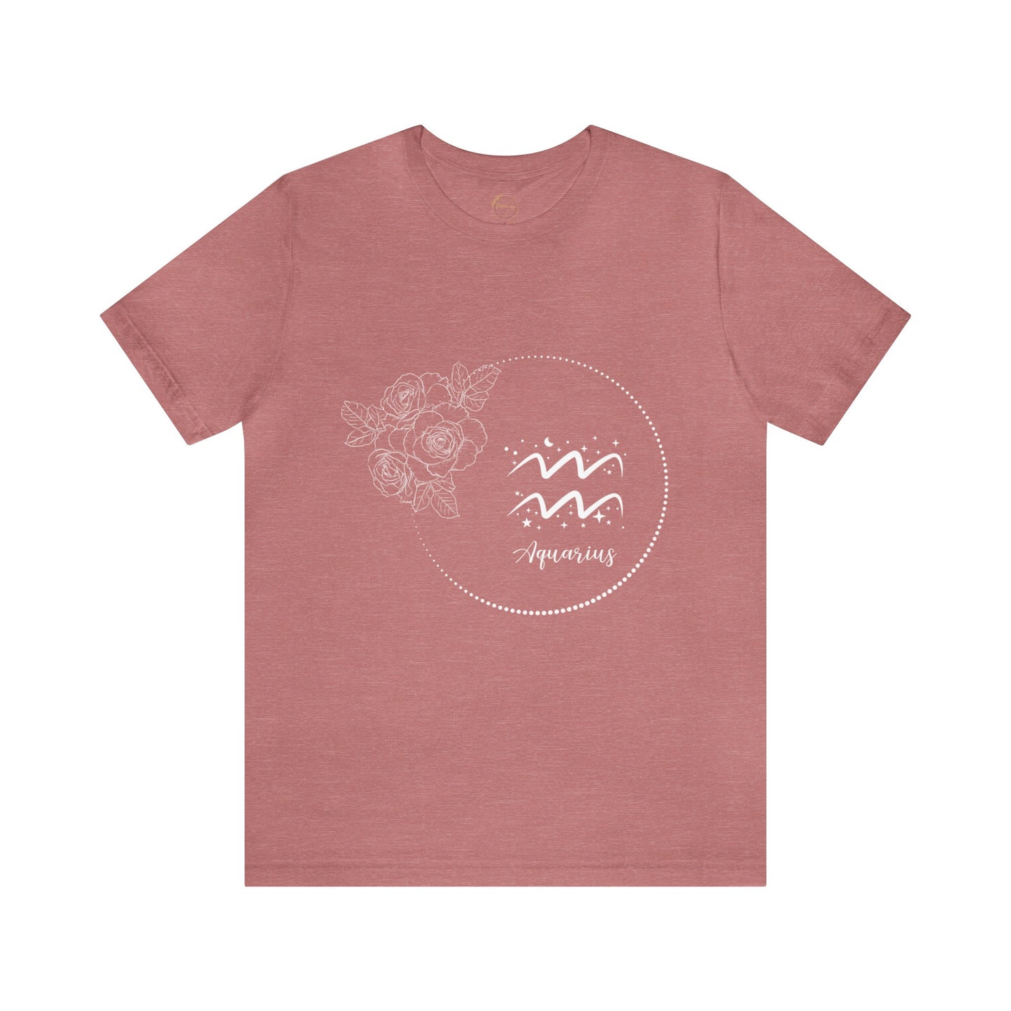Aquarius Zodiac Wreath T-Shirt