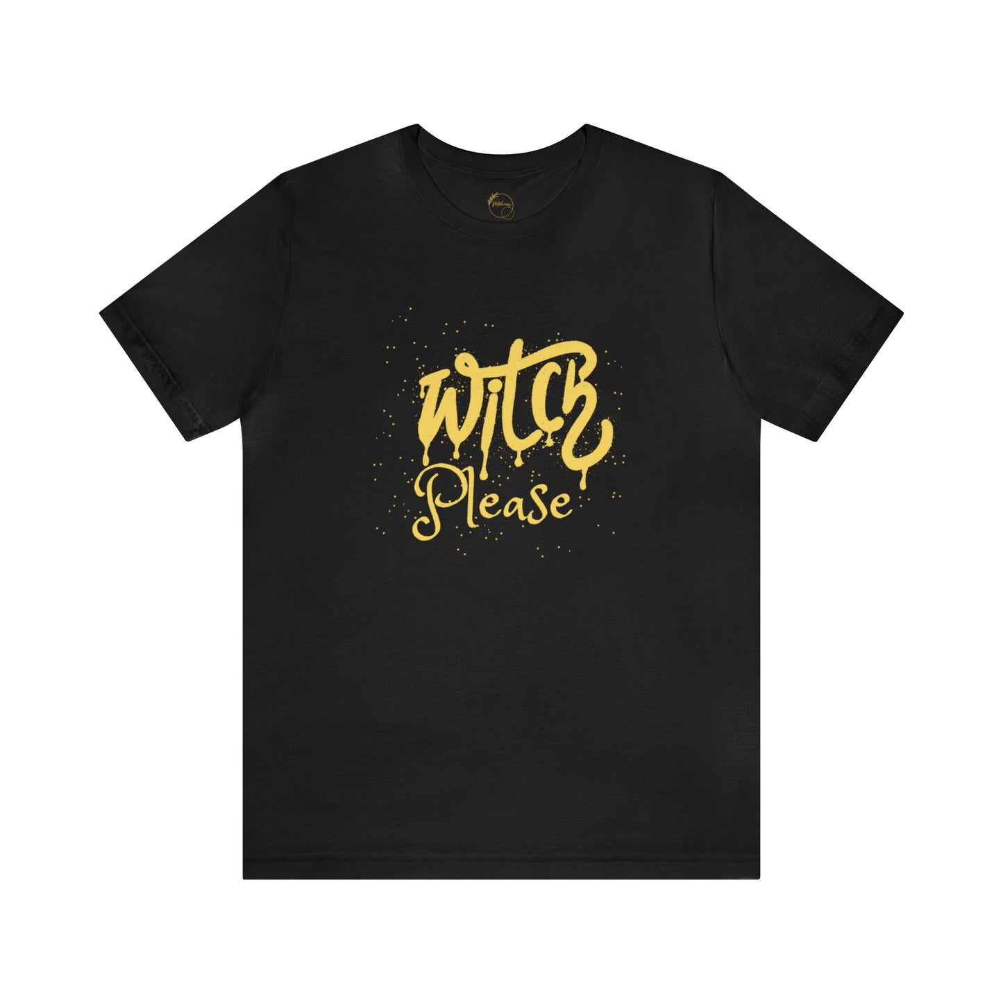 Witch Please (Gold) Unisex Jersey Short Sleeve Tee