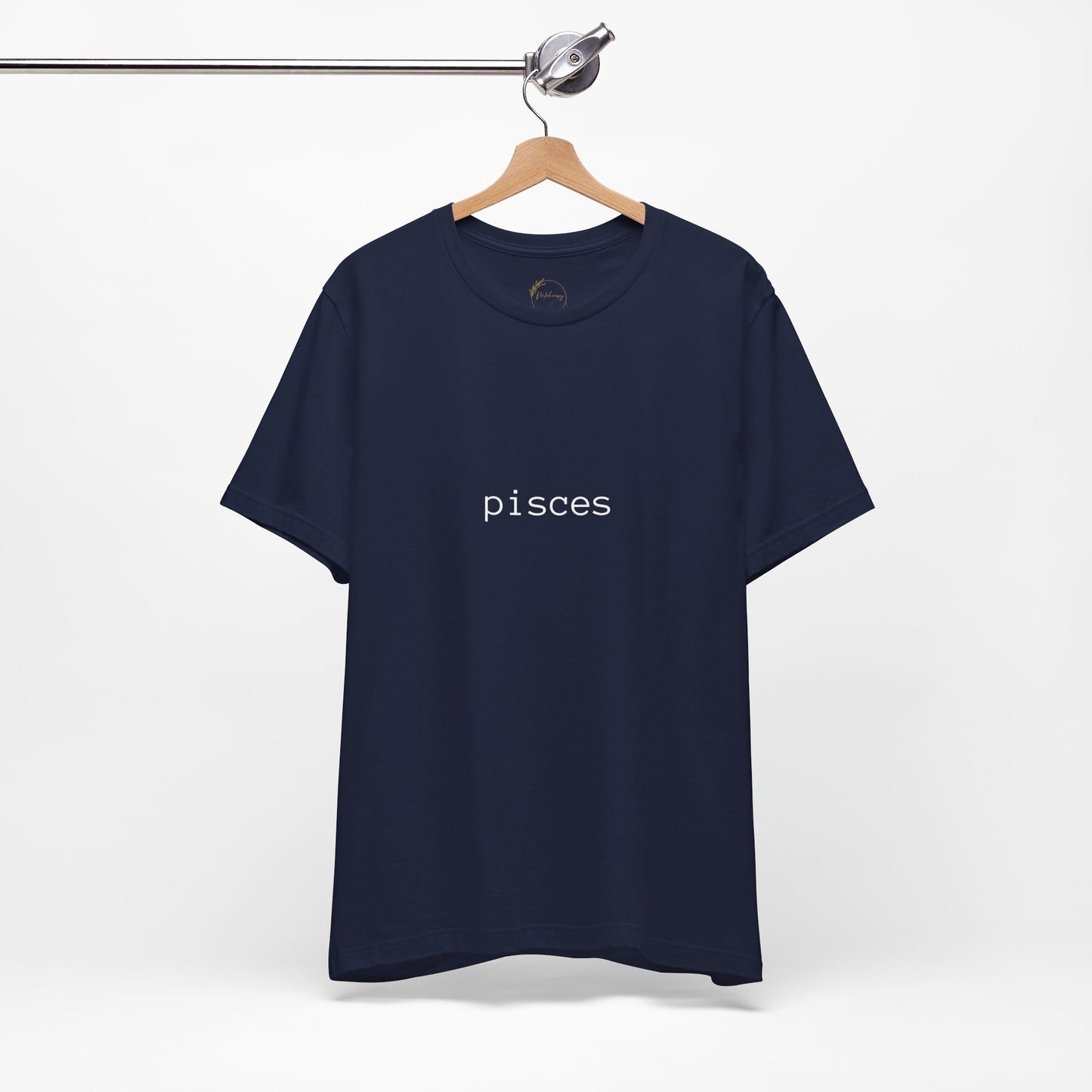 Pisces Typewriter Zodiac Name T-Shirt